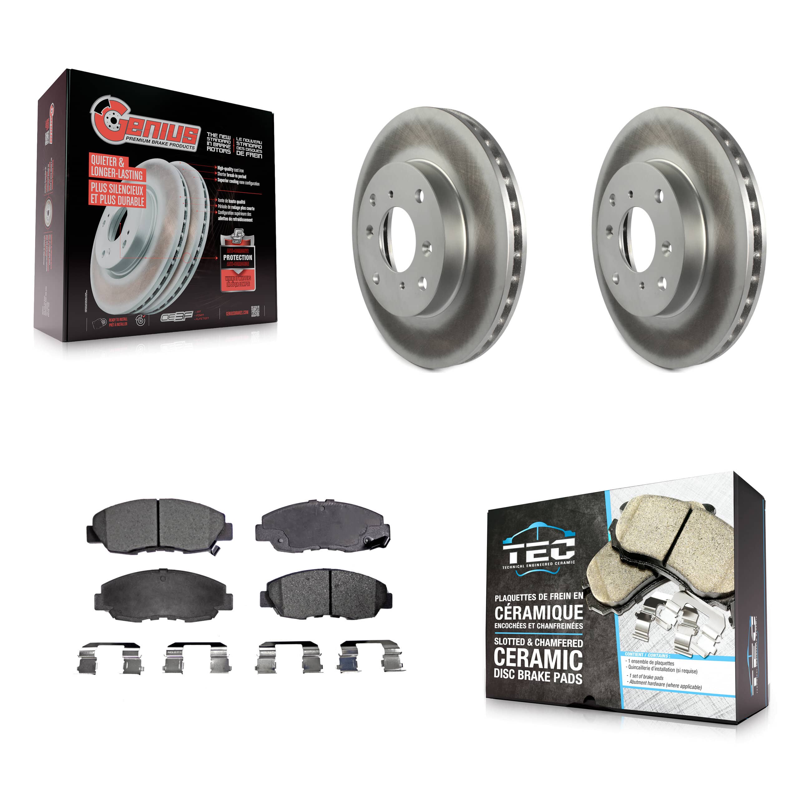 Transit Auto - KGT-100213 - Front Disc Brake Kits