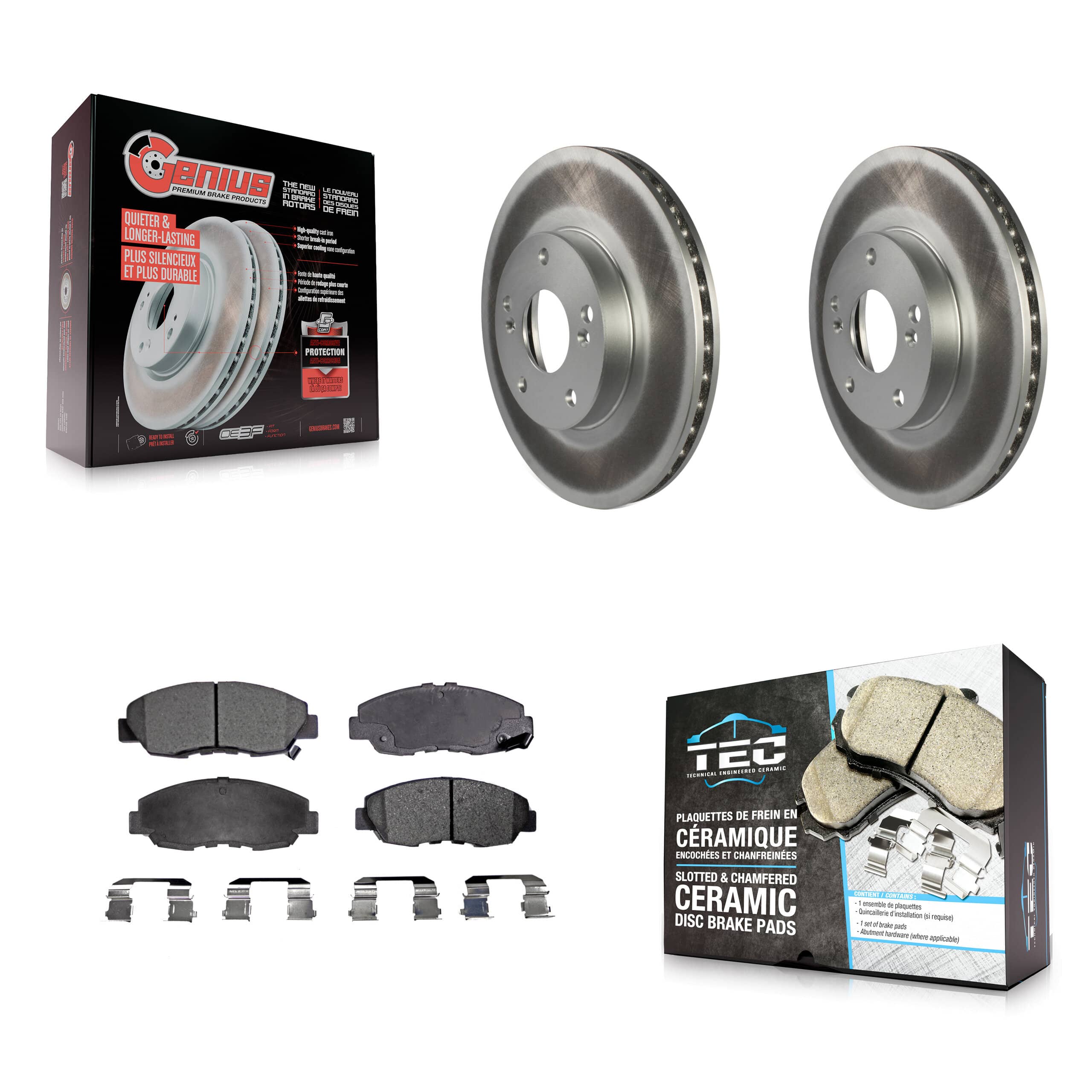 Transit Auto - KGT-100216 - Front Disc Brake Kits