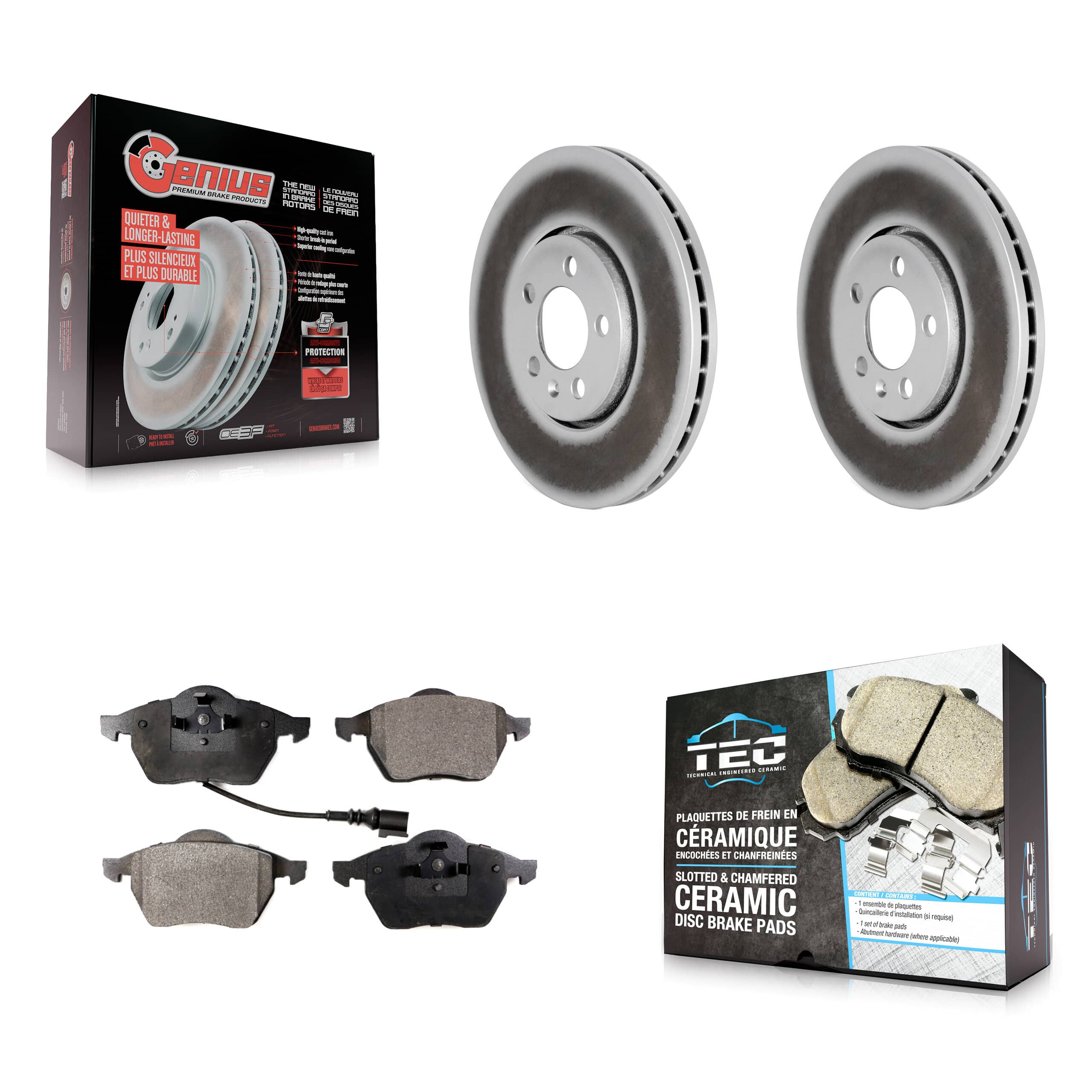 Transit Auto - KGT-100231 - Front Disc Brake Kits