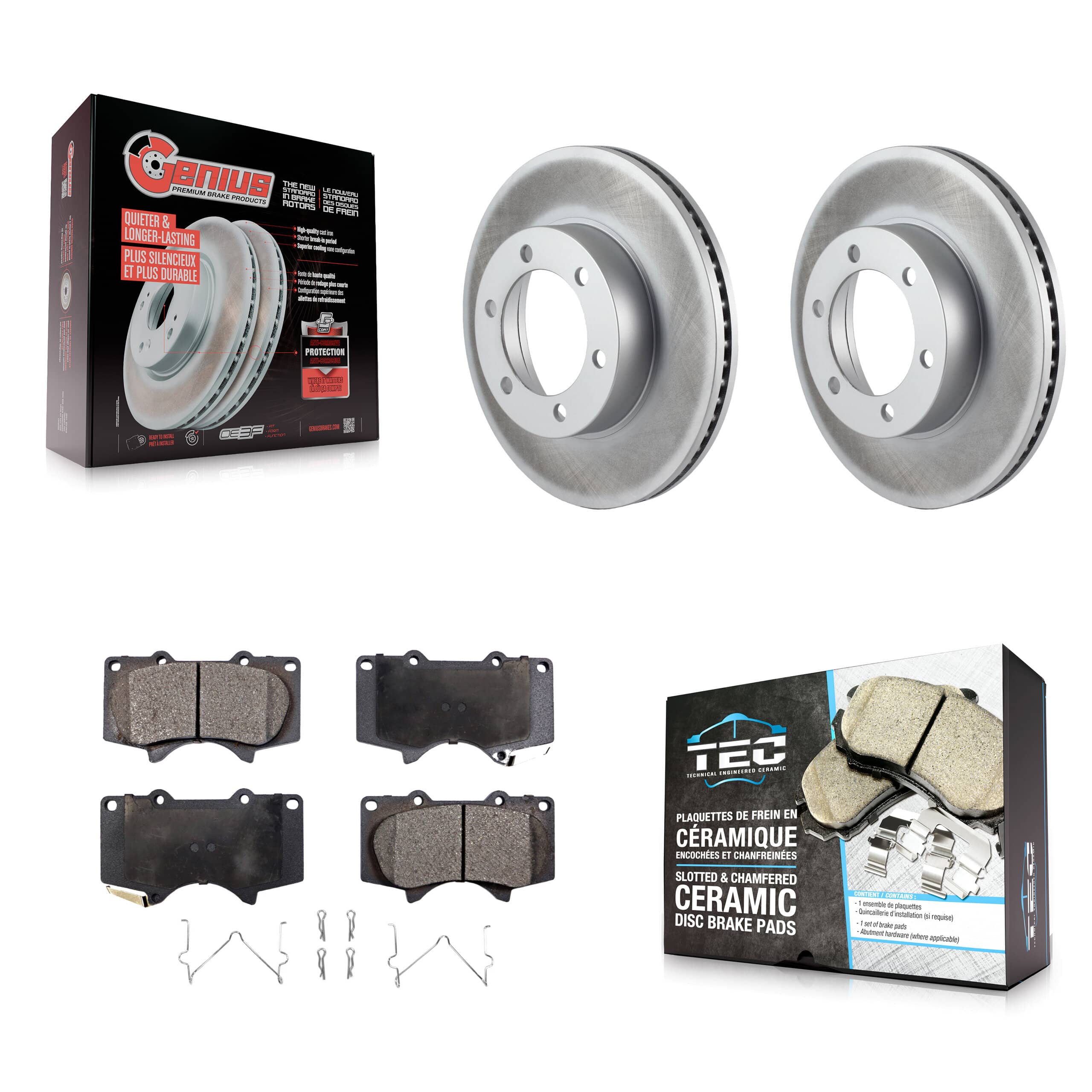 Transit Auto - KGT-100242 - Front Disc Brake Kits
