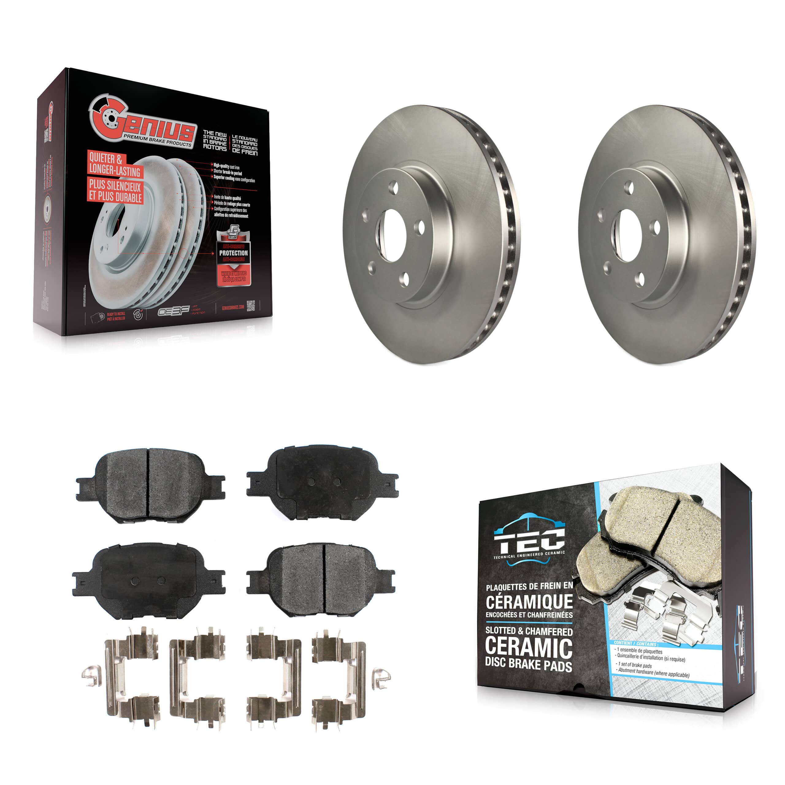 Transit Auto - KGT-100243 - Front Disc Brake Kits