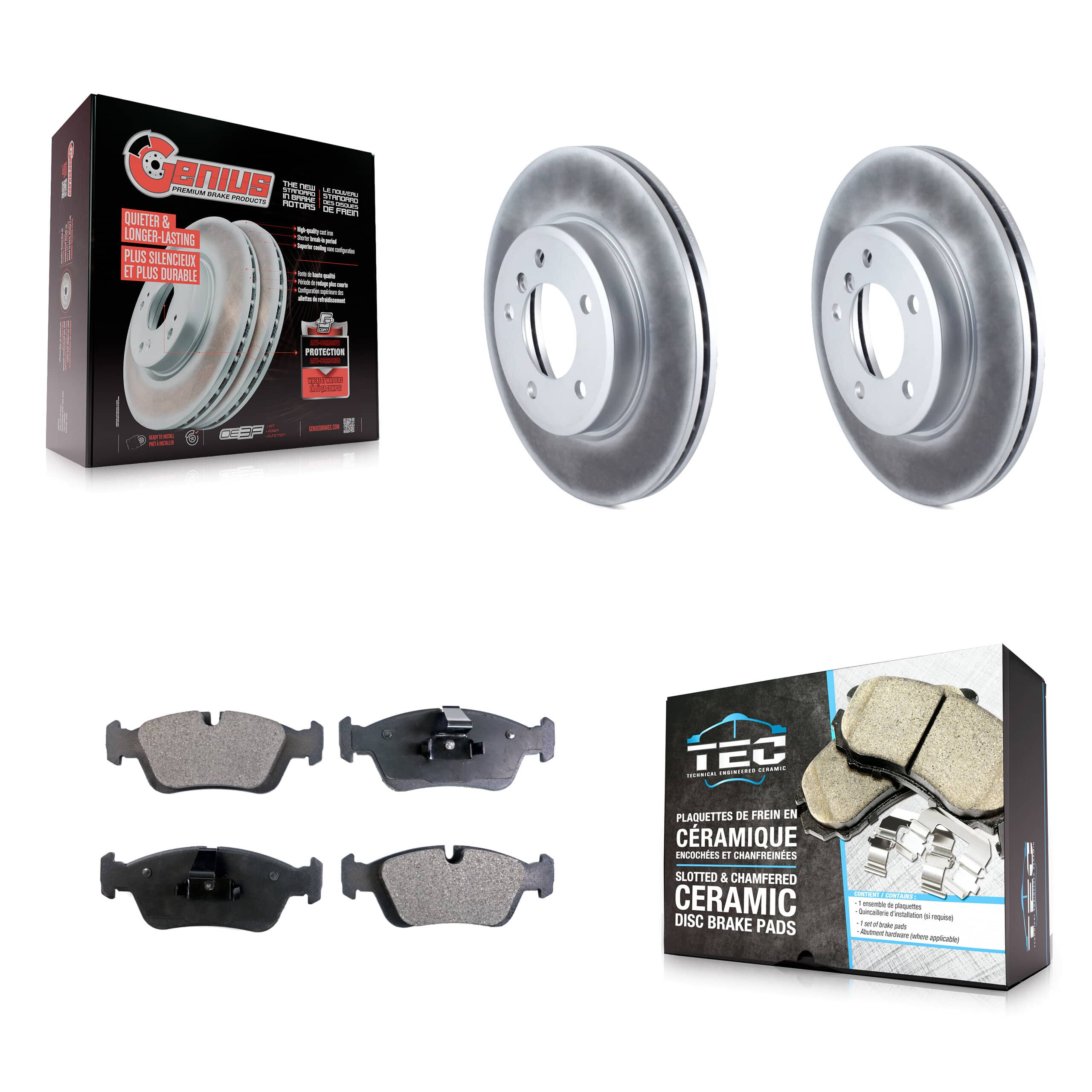 Transit Auto - KGT-100253 - Front Disc Brake Kits