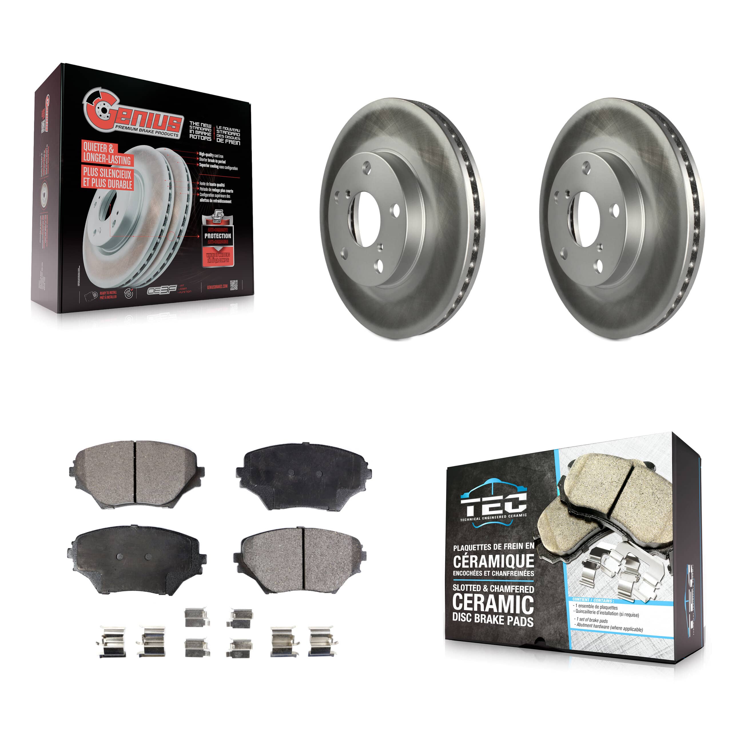 Transit Auto - KGT-100262 - Front Disc Brake Kits