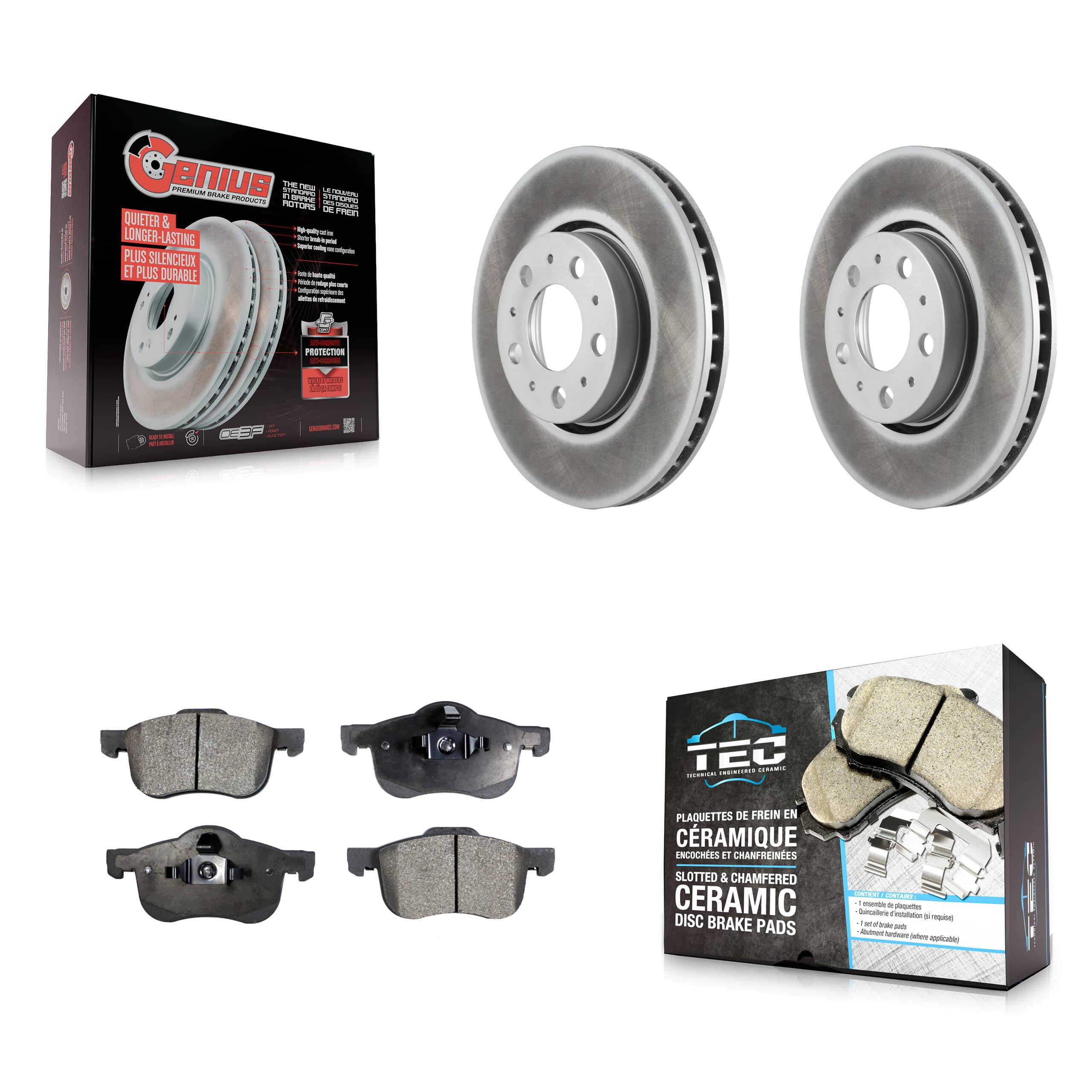 Transit Auto - KGT-100264 - Front Disc Brake Kits