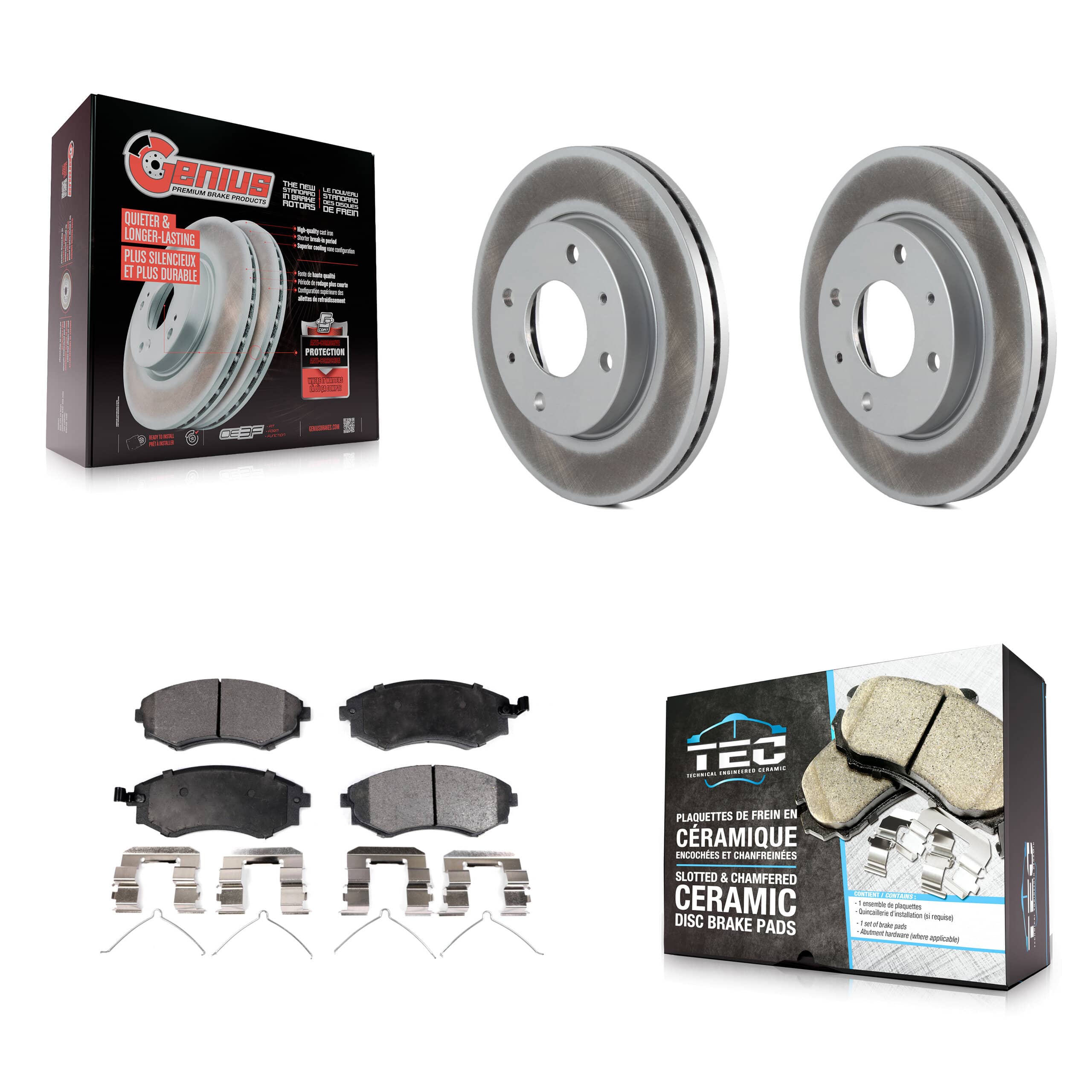 Transit Auto - KGT-100286 - Front Disc Brake Kits