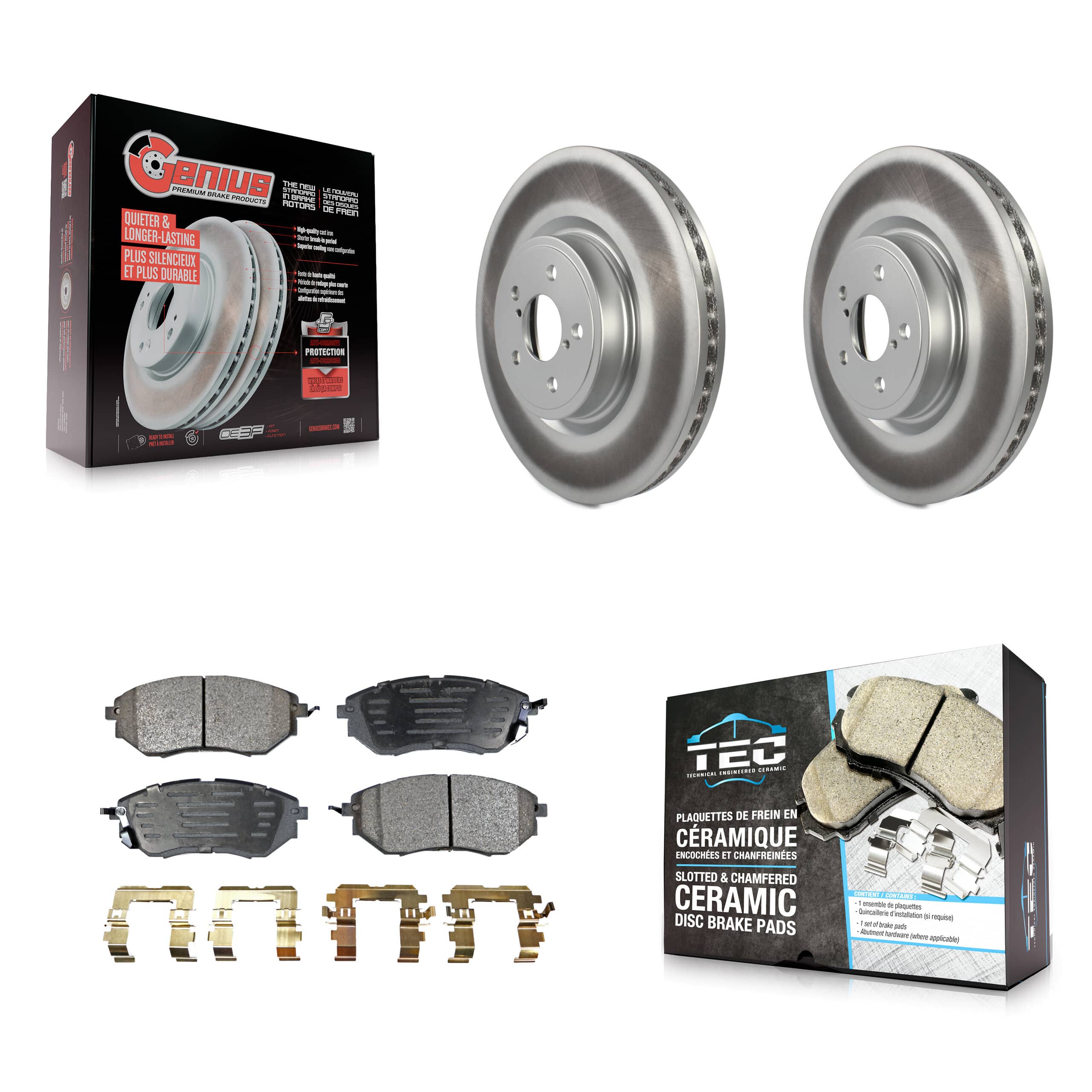 Transit Auto - KGT-100337 - Front Disc Brake Kits