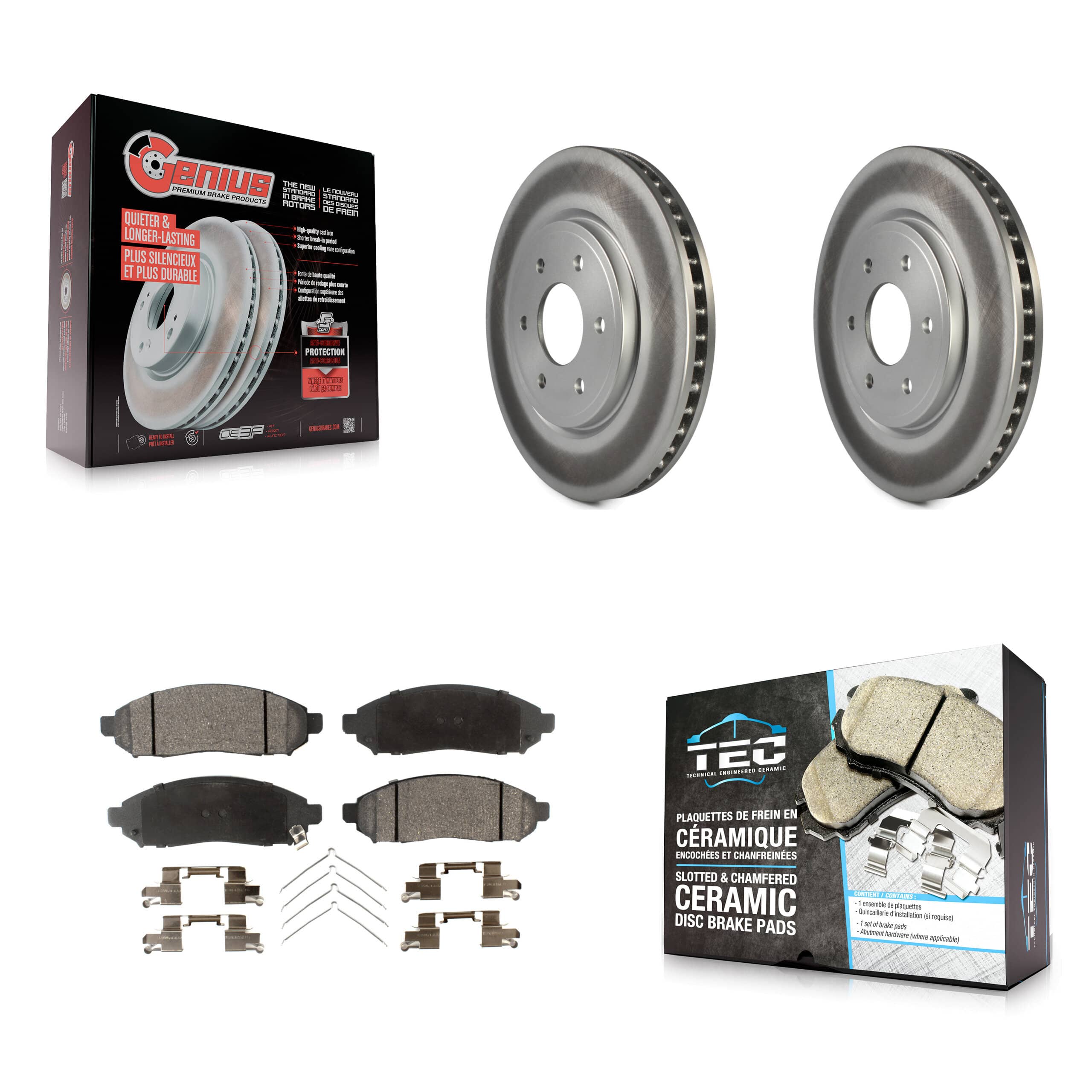Transit Auto - KGT-100341 - Front Disc Brake Kits