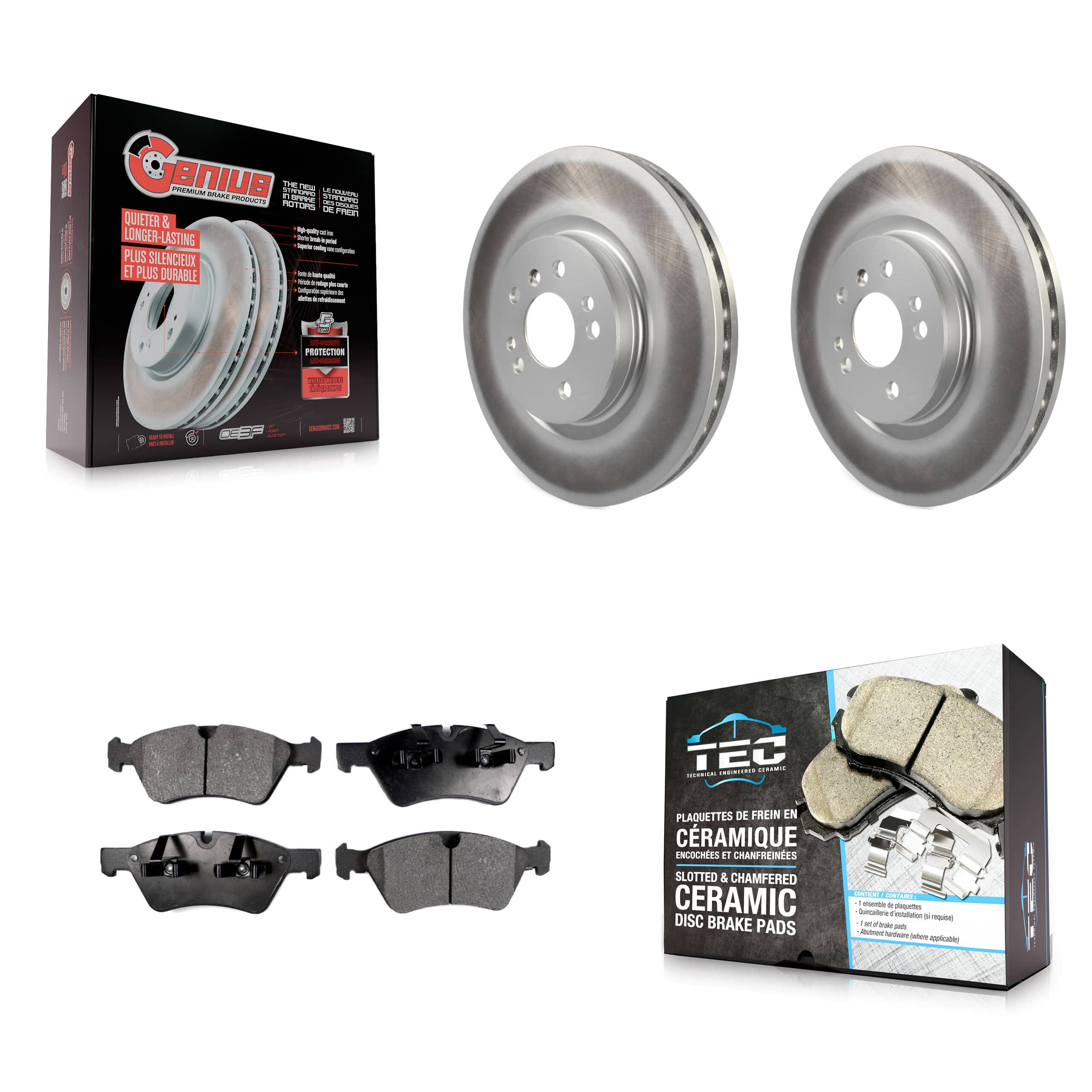Transit Auto - KGT-100355 - Front Disc Brake Kits