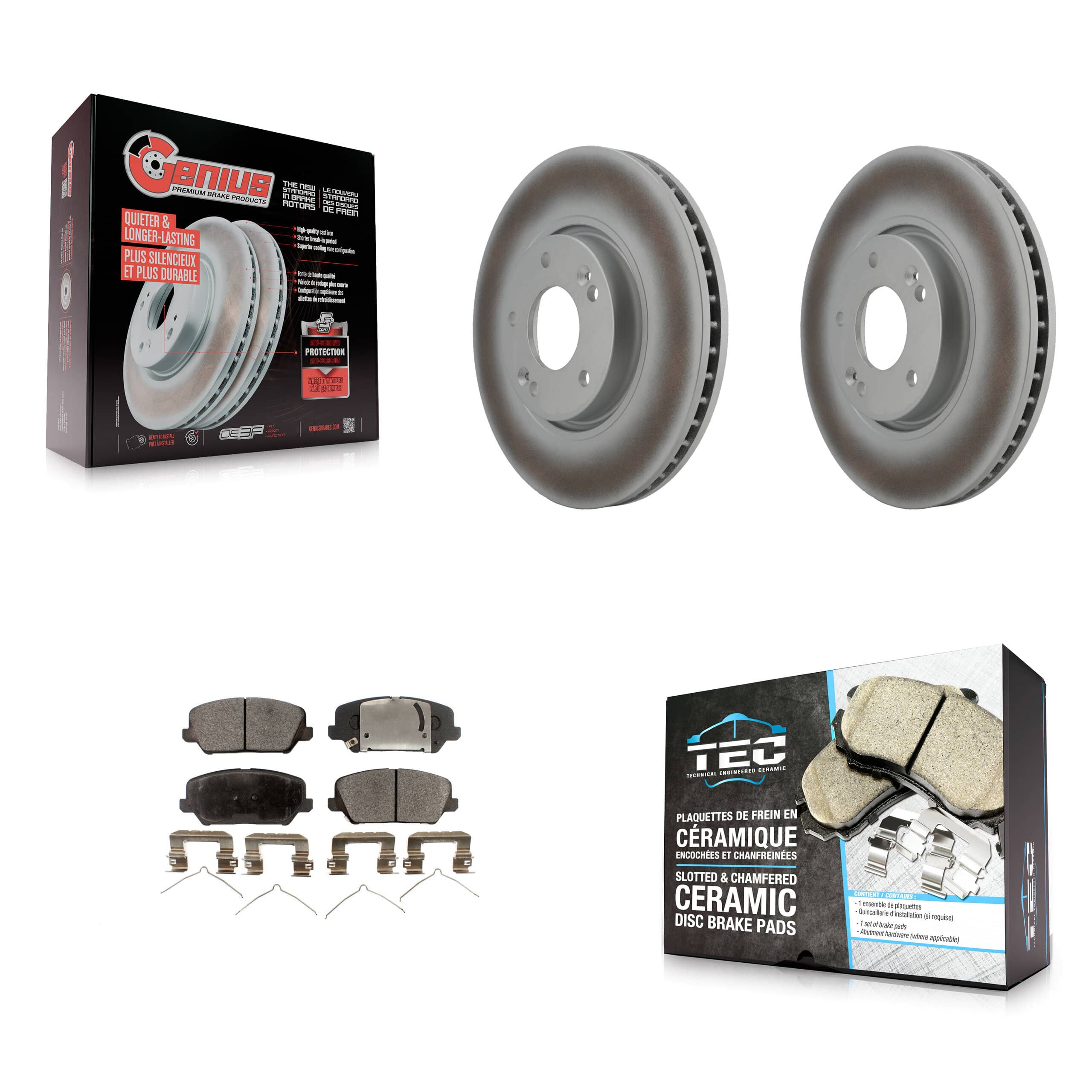 Transit Auto - KGT-100369 - Front Disc Brake Kits