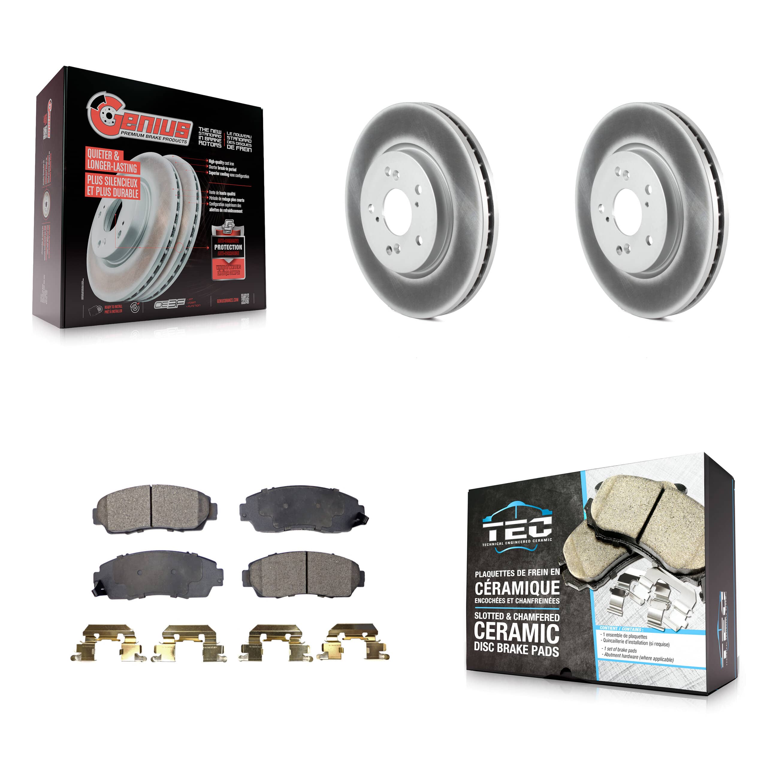Transit Auto - KGT-100387 - Front Disc Brake Kits