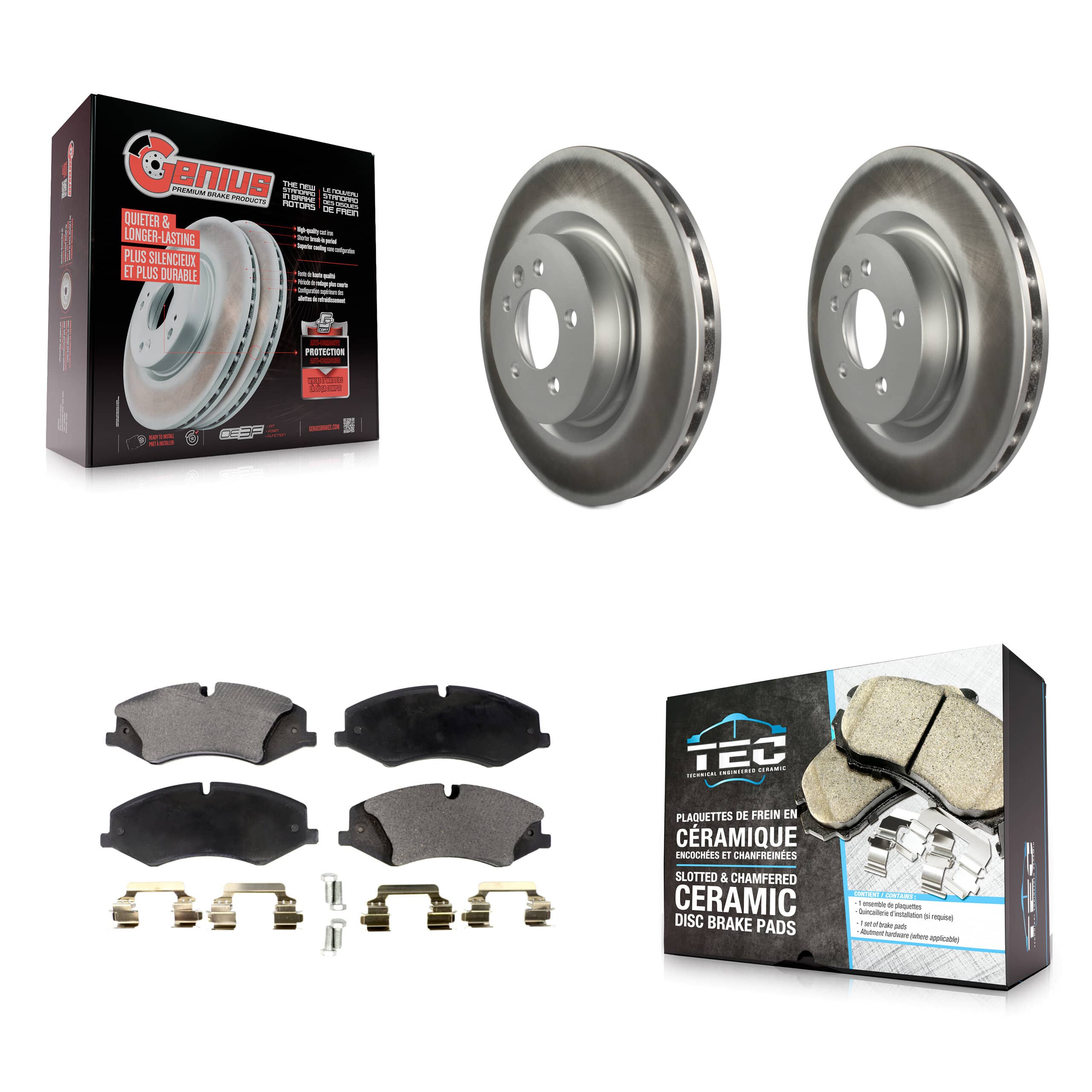 Transit Auto - KGT-100393 - Front Disc Brake Kits