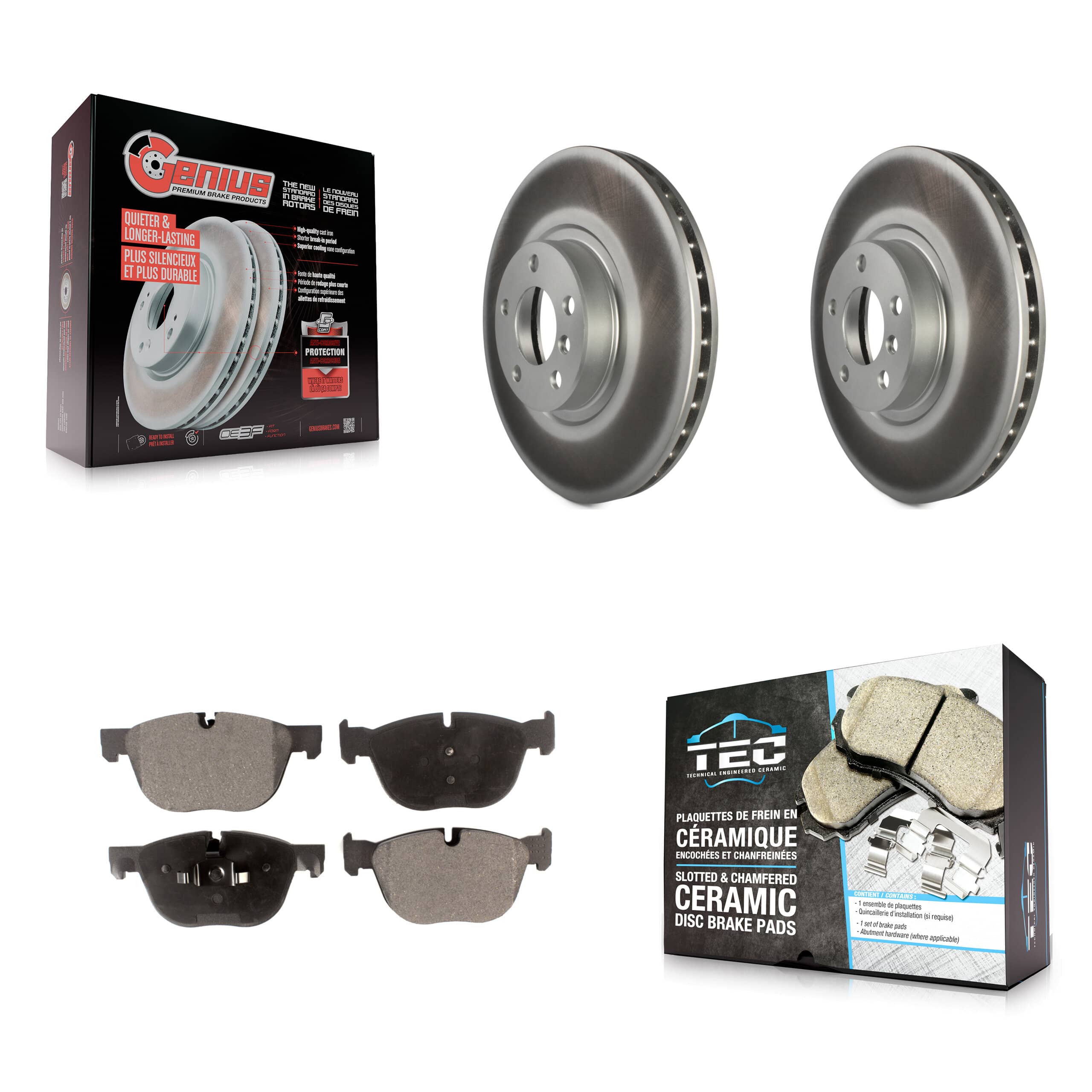 Transit Auto - KGT-100412 - Front Disc Brake Kits