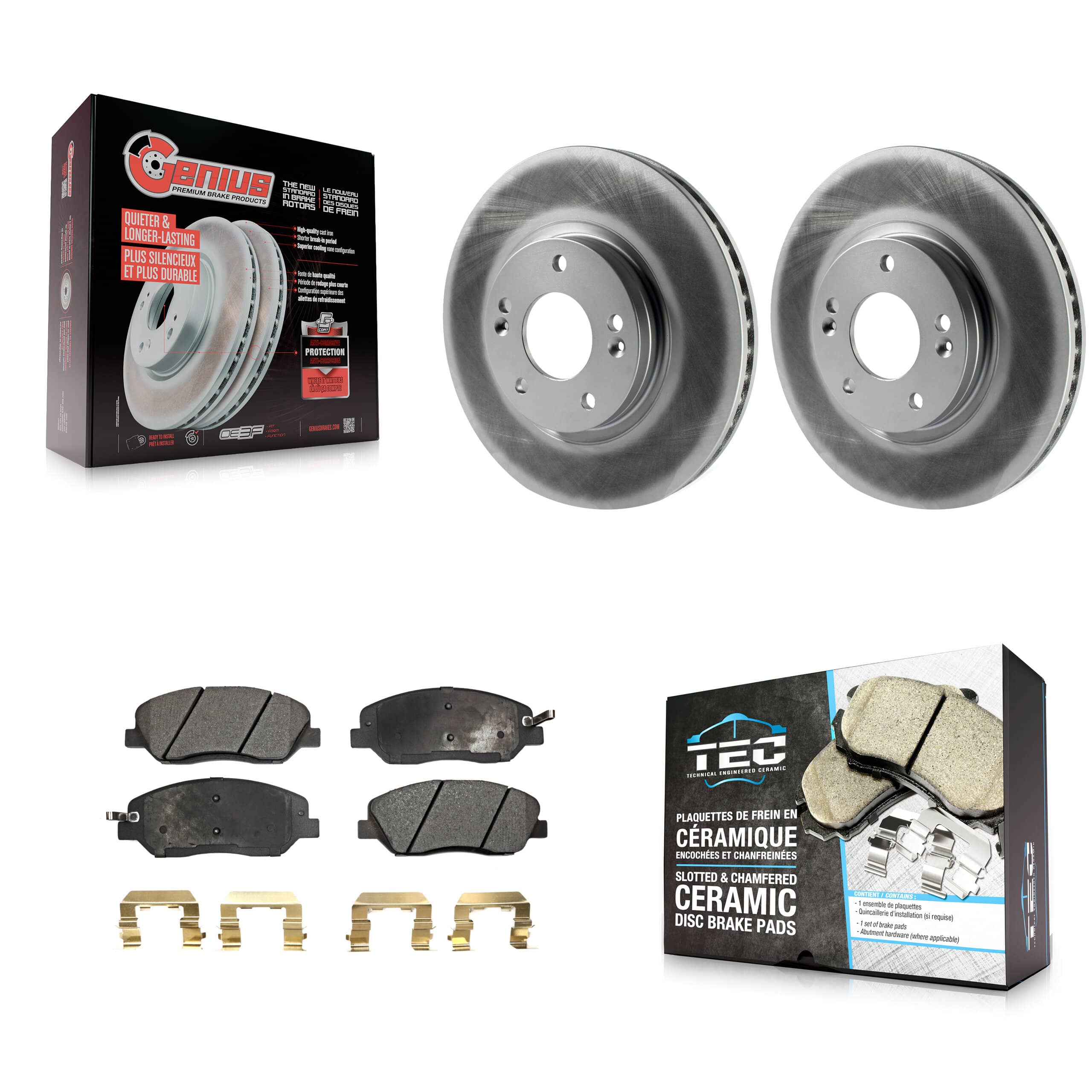 Transit Auto - KGT-100413 - Front Disc Brake Kits