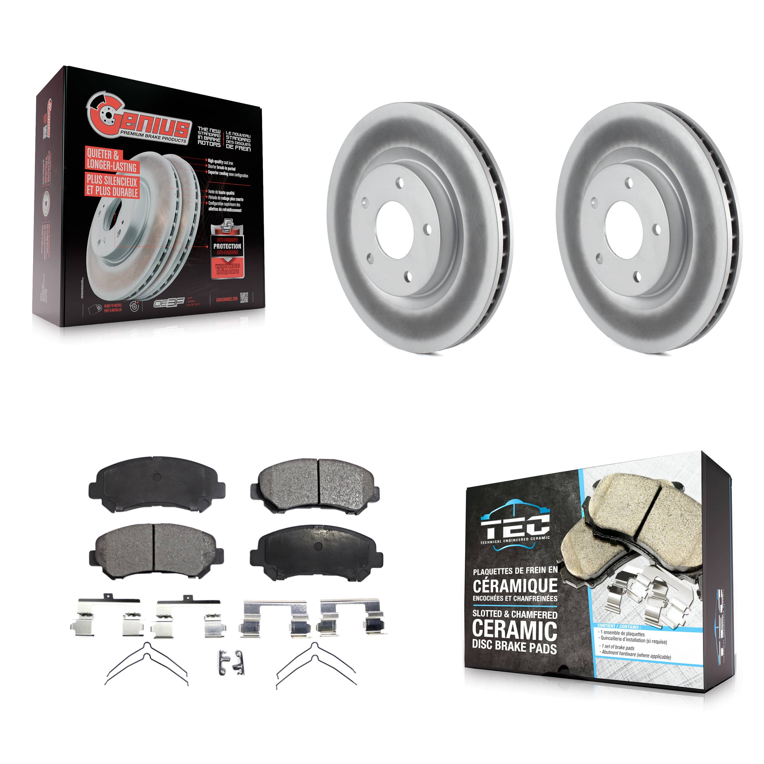 Transit Auto - KGT-100424 - Front Disc Brake Kits
