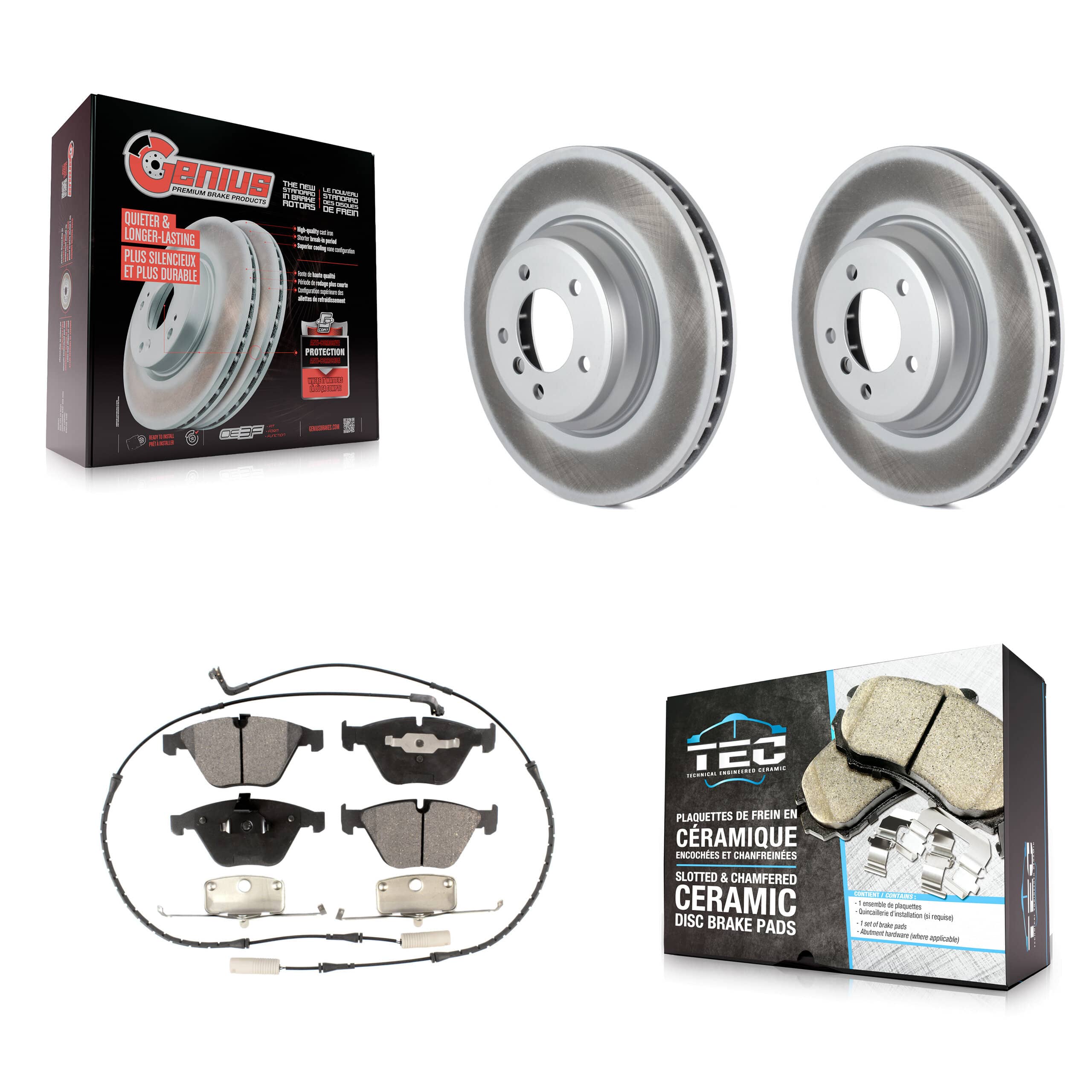 Transit Auto - KGT-100432 - Front Disc Brake Kits