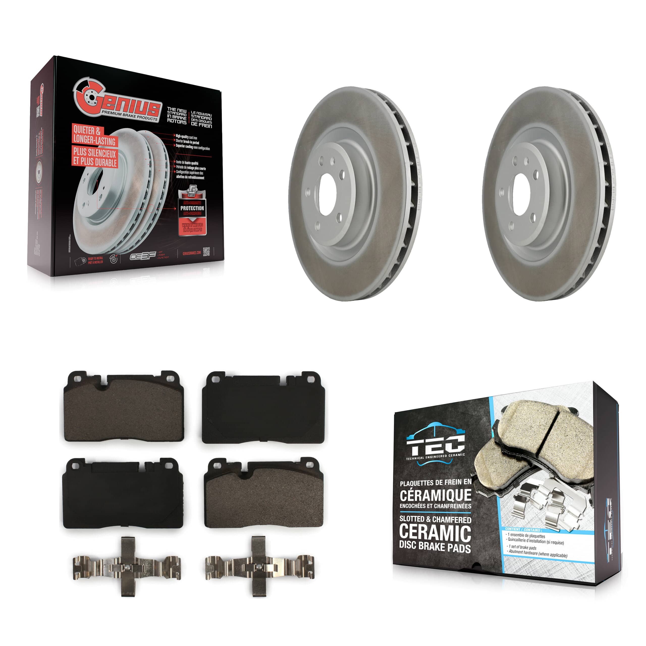 Transit Auto - KGT-100445 - Front Disc Brake Kits
