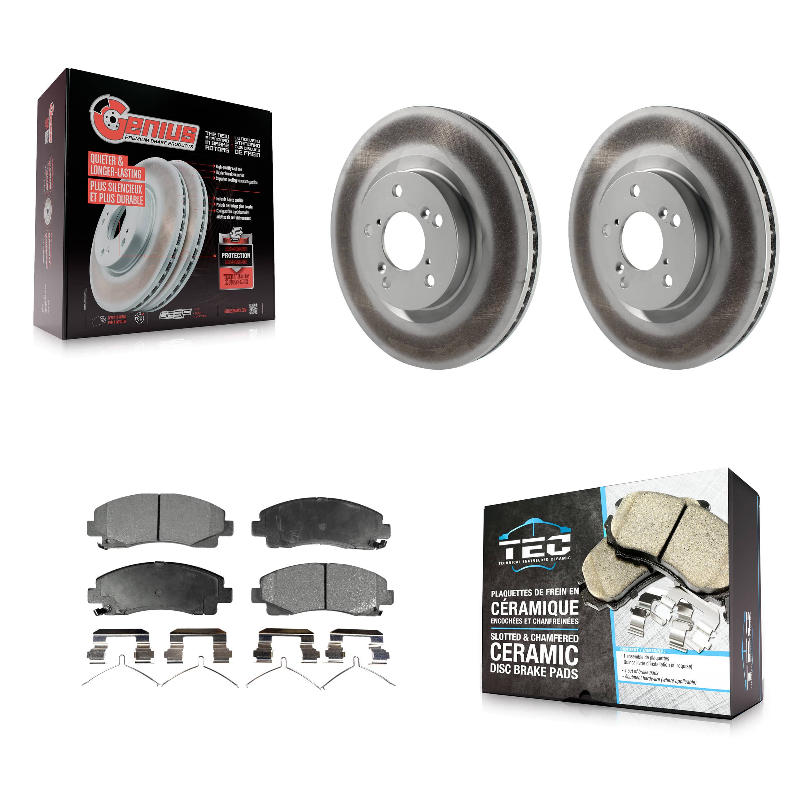 Transit Auto - KGT-100455 - Front Disc Brake Kits