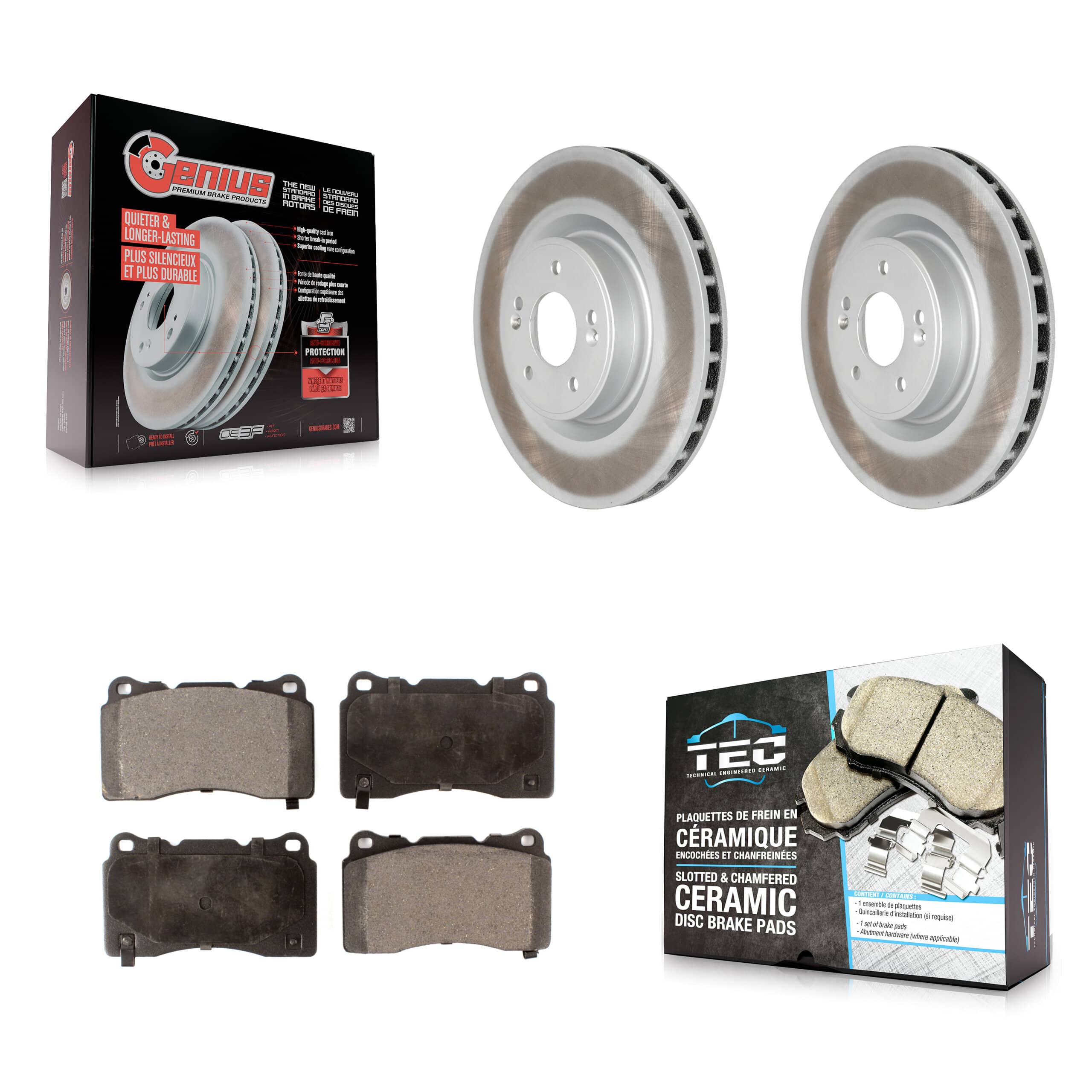 Transit Auto - KGT-100462 - Front Disc Brake Kits