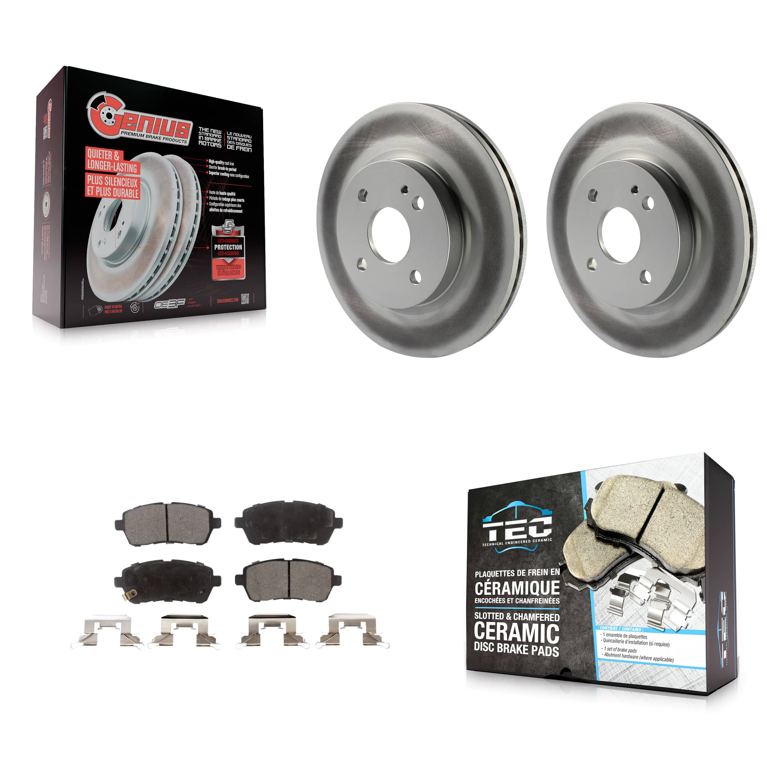 Transit Auto - KGT-100477 - Front Disc Brake Kits