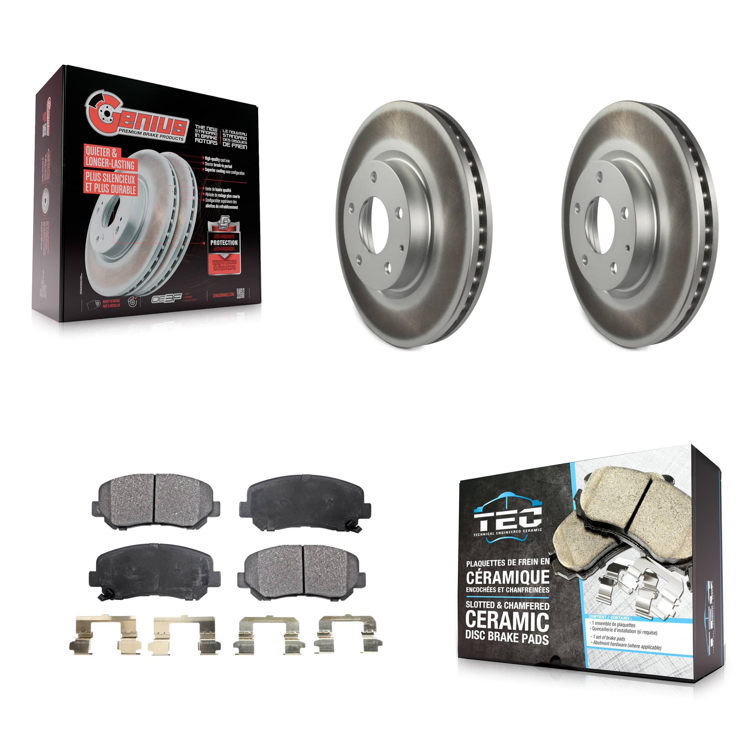 Transit Auto - KGT-100516 - Front Disc Brake Kits