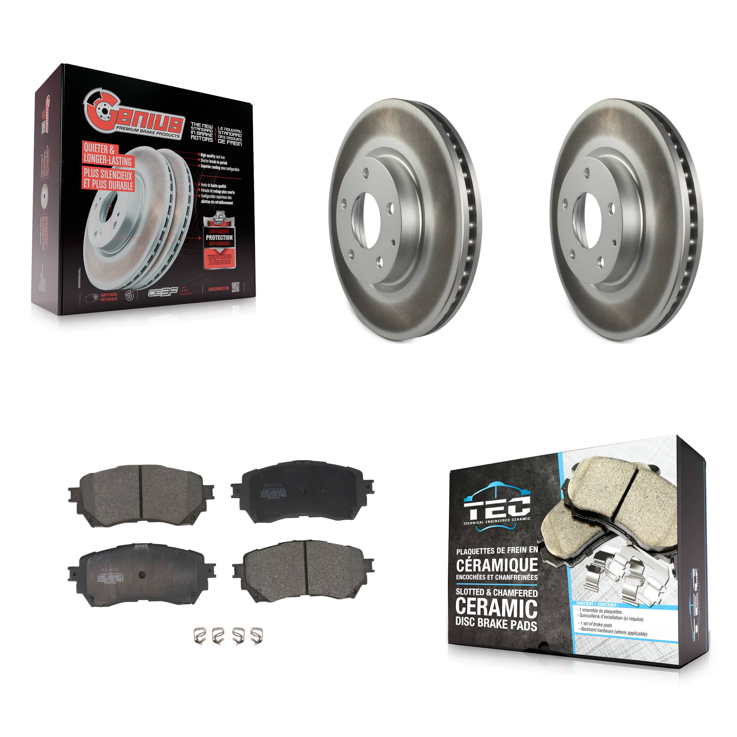 Transit Auto - KGT-100517 - Front Disc Brake Kits