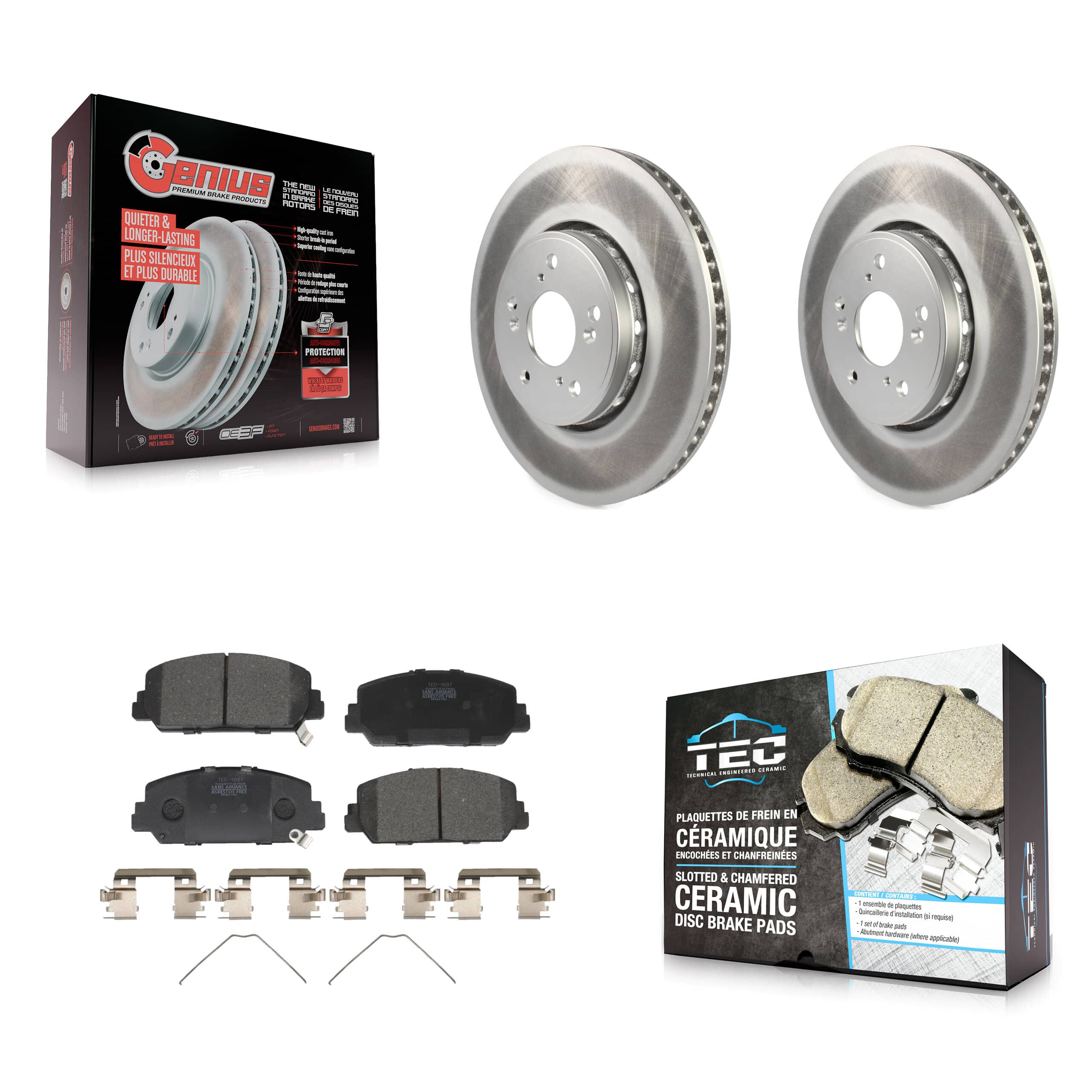 Transit Auto - KGT-100518 - Front Disc Brake Kits
