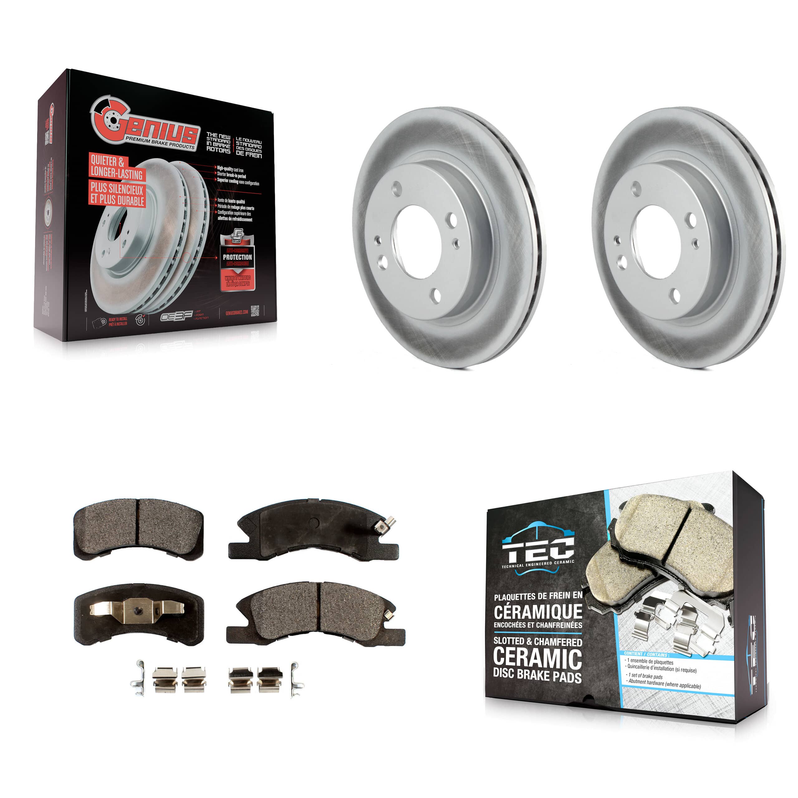 Transit Auto - KGT-100530 - Front Disc Brake Kits