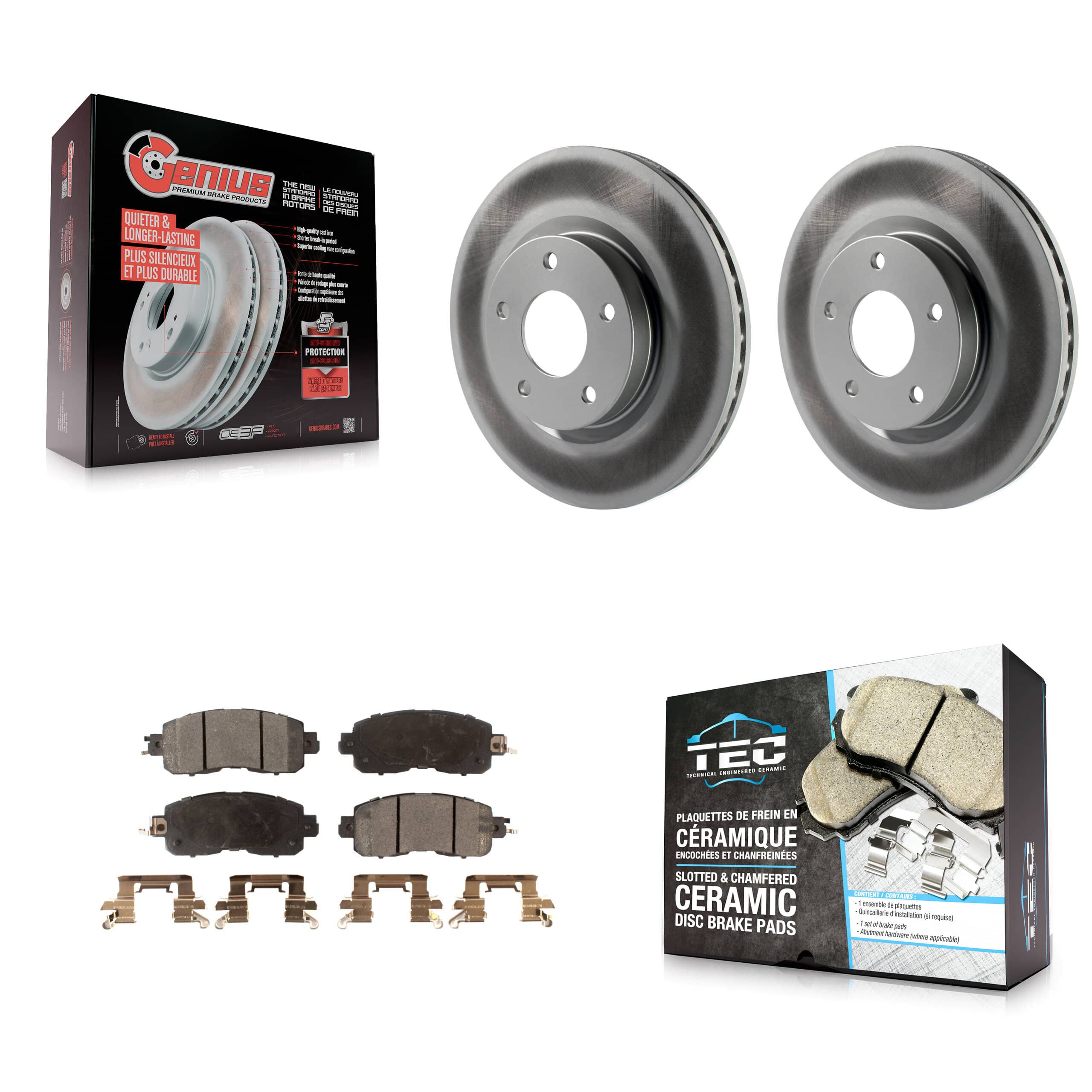 Transit Auto - KGT-100544 - Front Disc Brake Kits