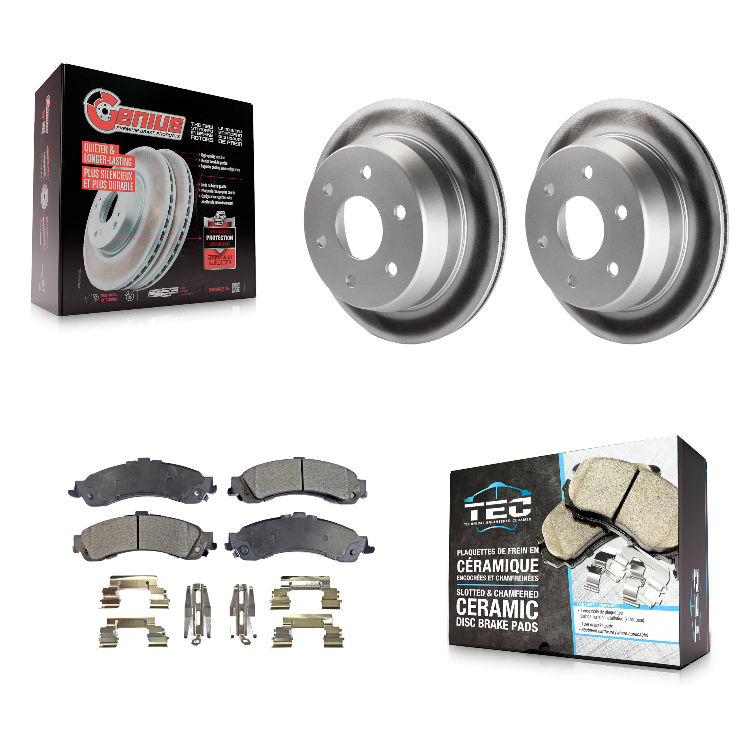 Transit Auto - KGT-101281 - Rear Disc Brake Kits