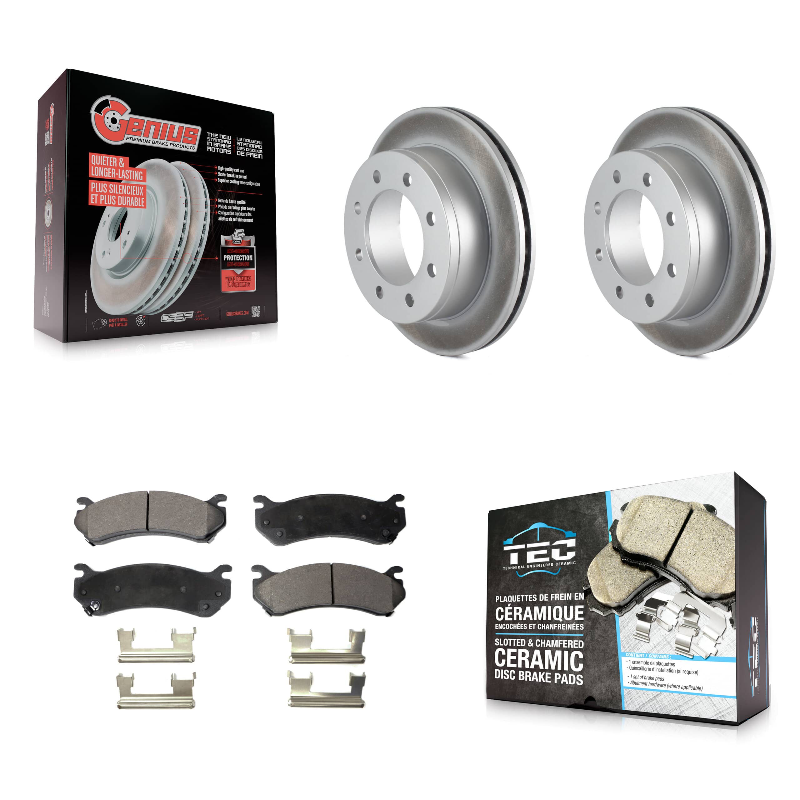 Transit Auto - KGT-101283 - Rear Disc Brake Kits