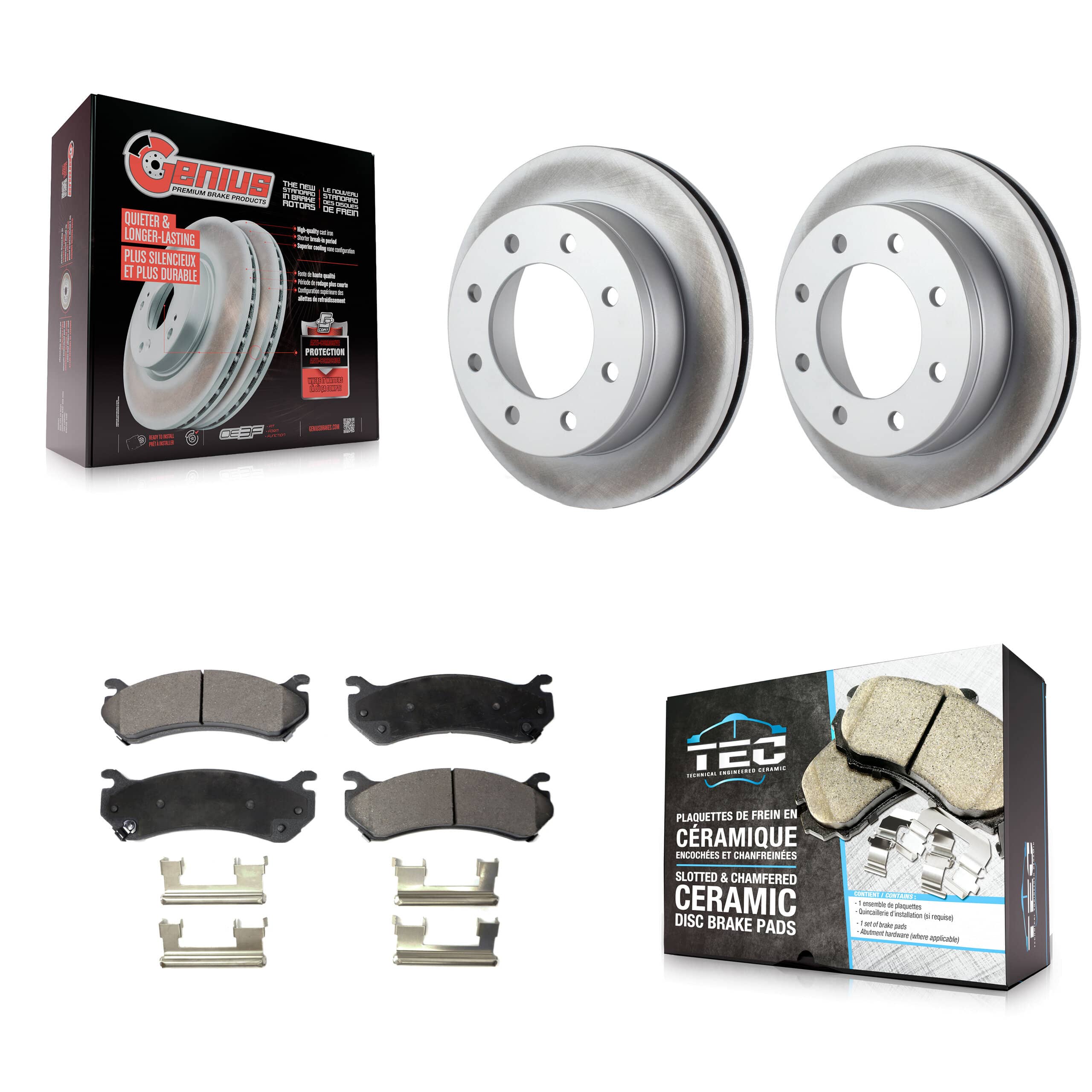 Transit Auto - KGT-101285 - Rear Disc Brake Kits
