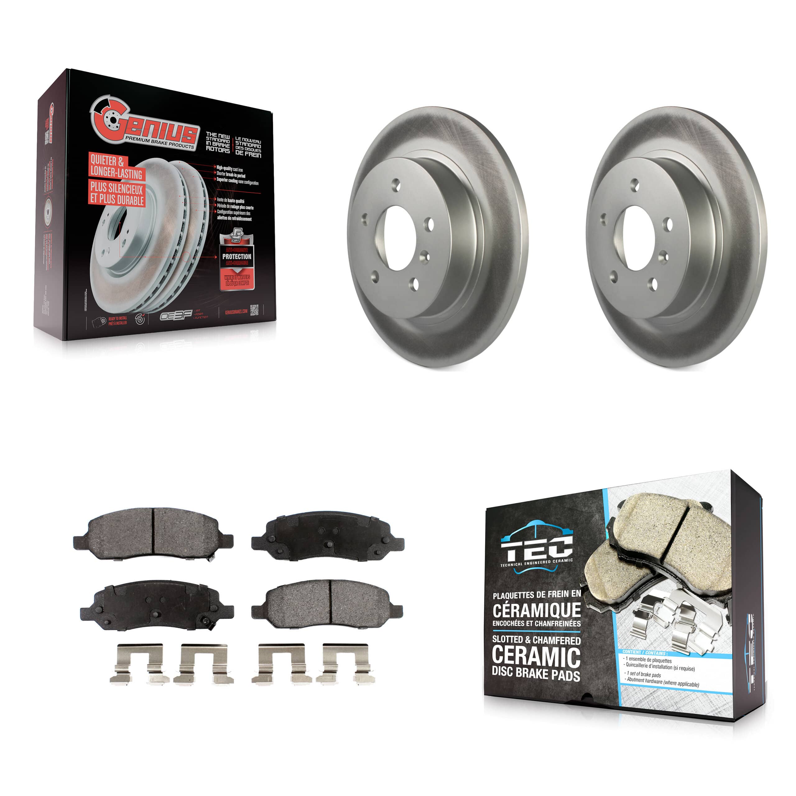 Transit Auto - KGT-101307 - Rear Disc Brake Kits