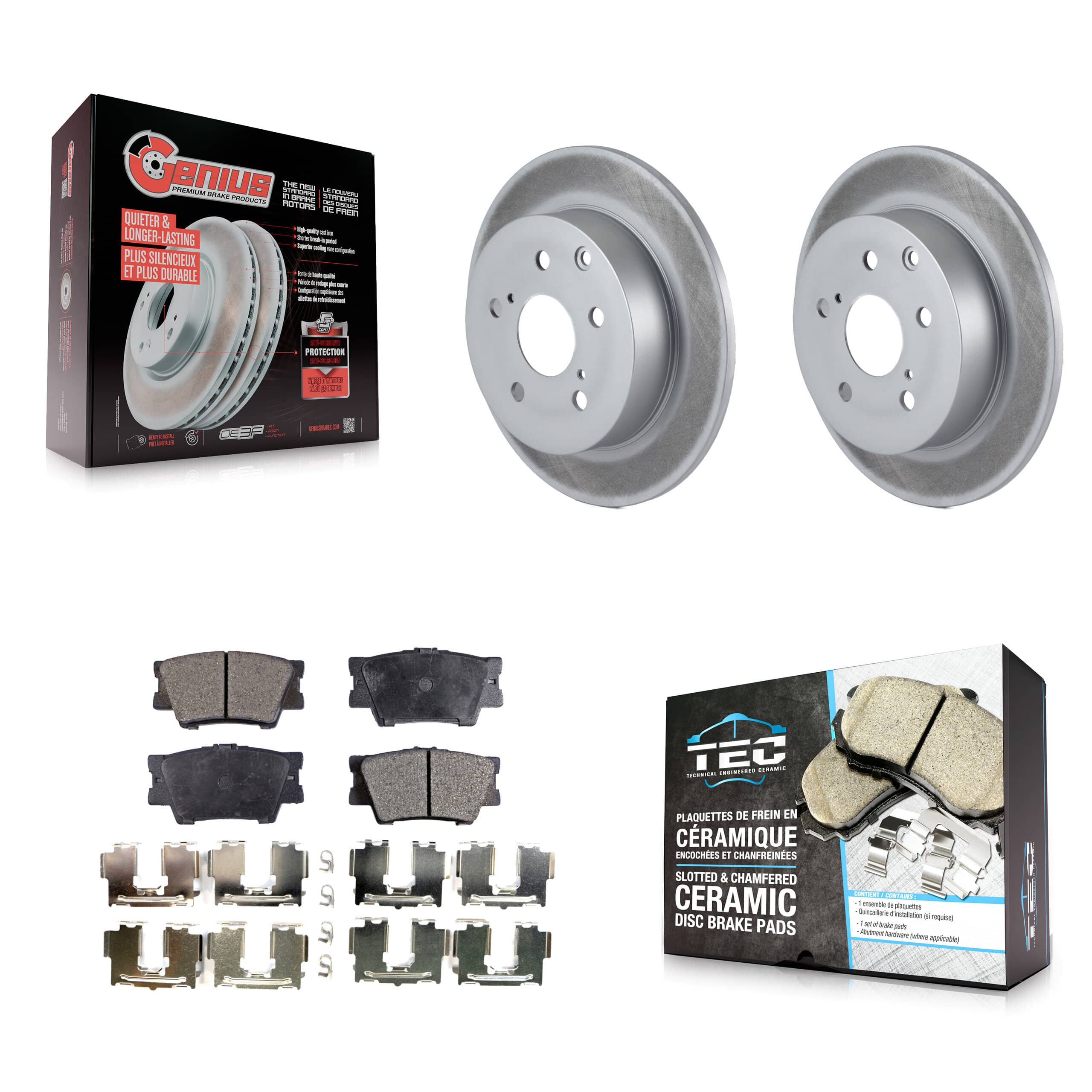Transit Auto - KGT-101316 - Rear Disc Brake Kits