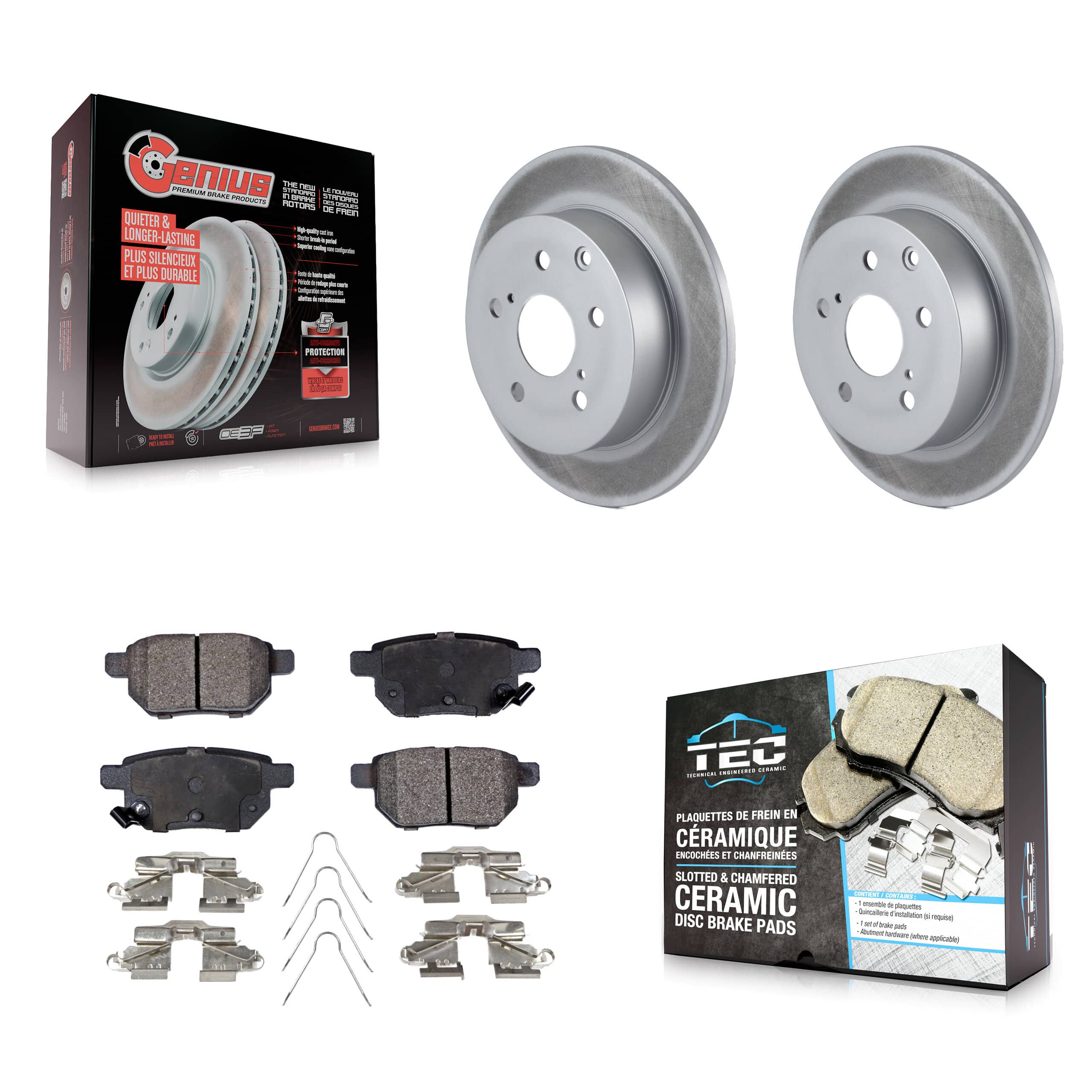 Transit Auto - KGT-101317 - Rear Disc Brake Kits