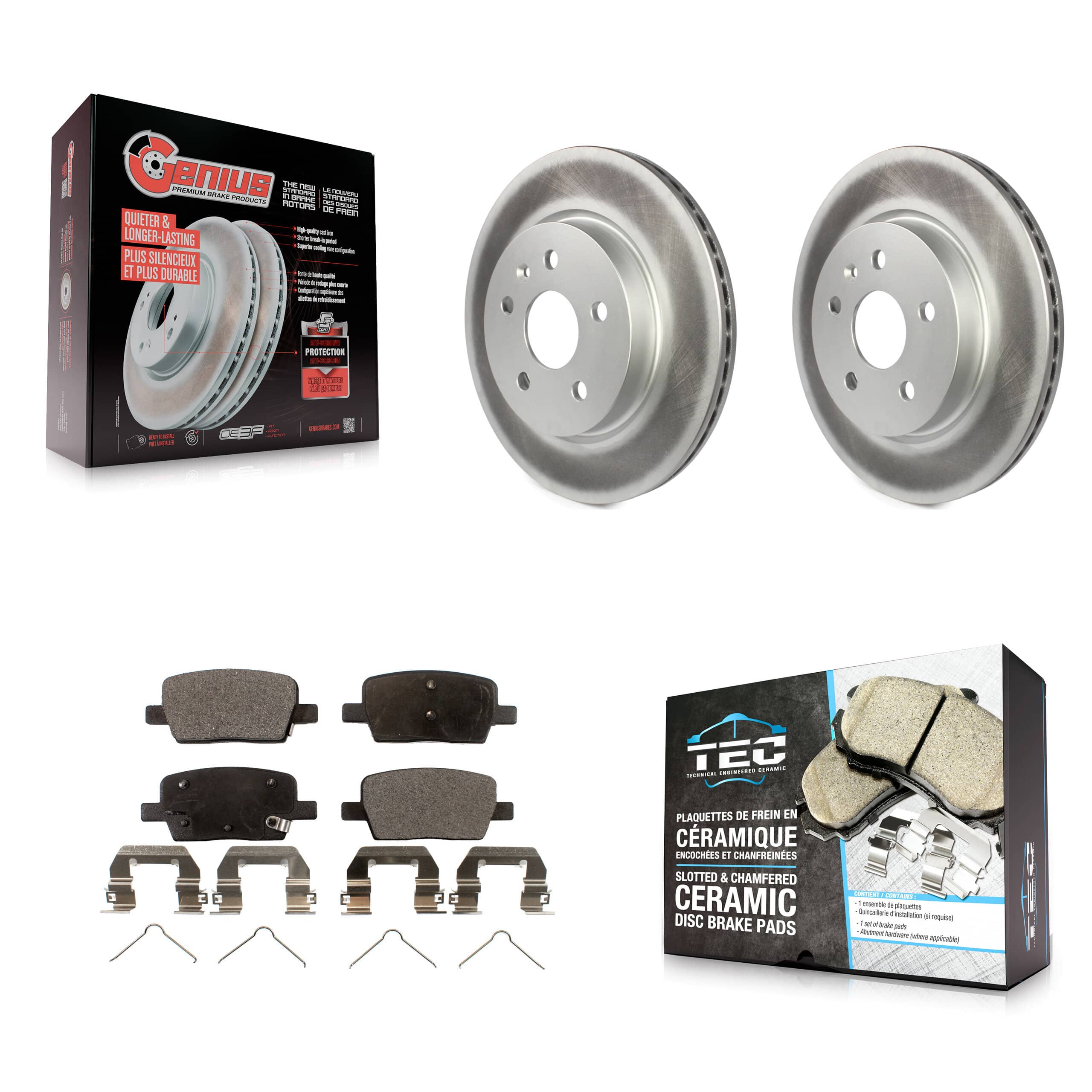Transit Auto - KGT-101326 - Rear Disc Brake Kits