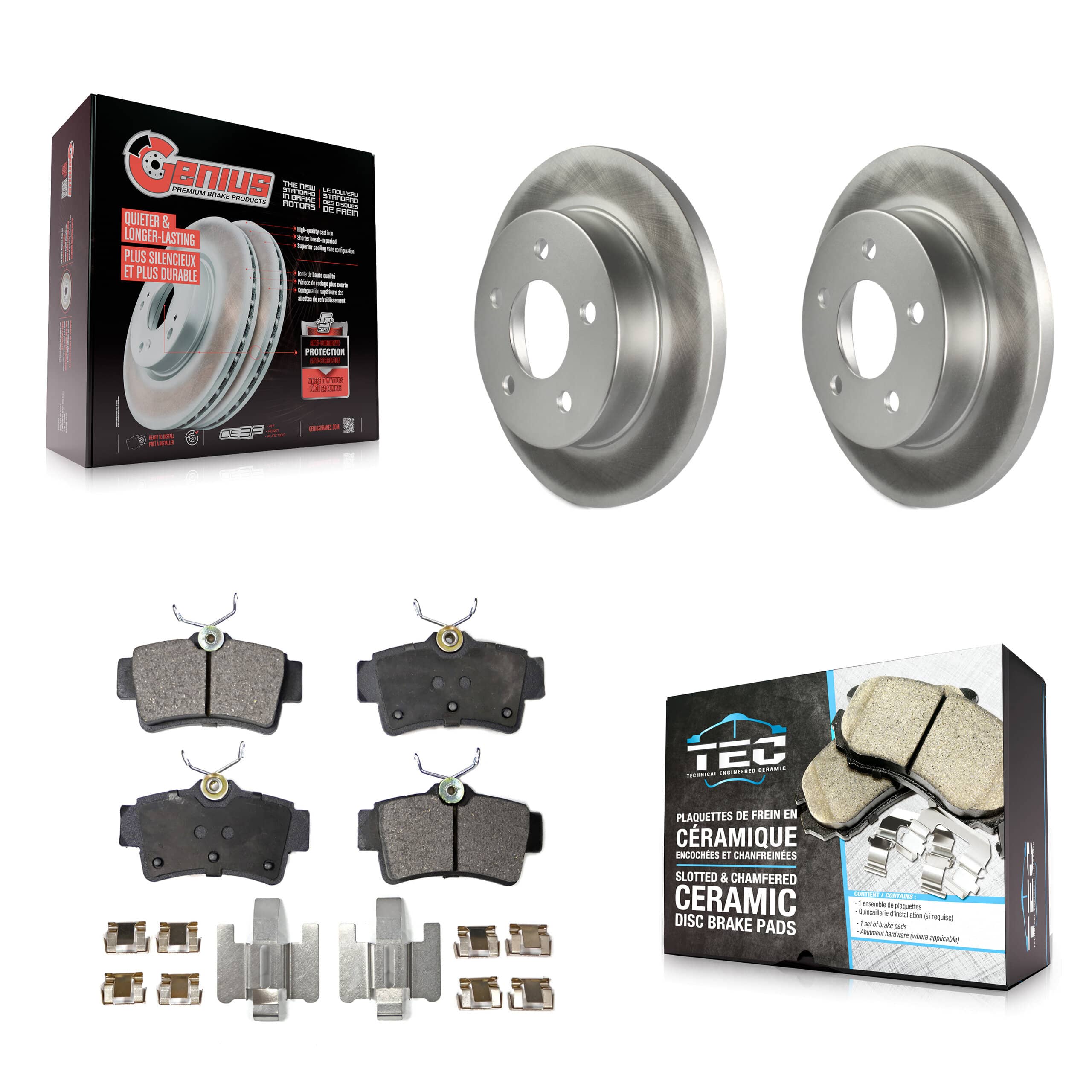 Transit Auto - KGT-101337 - Rear Disc Brake Kits