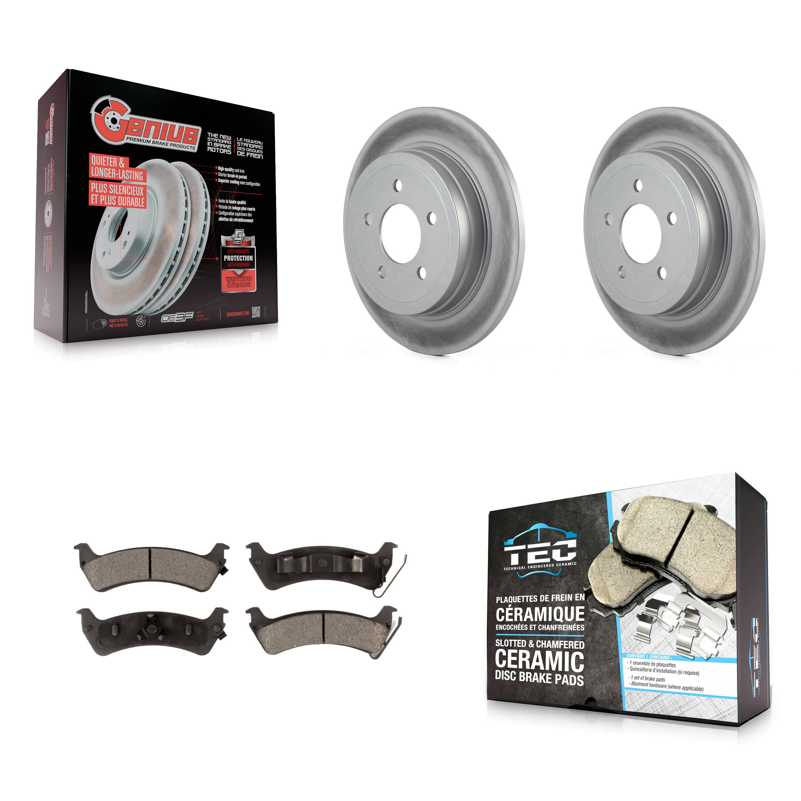 Transit Auto - KGT-101350 - Rear Disc Brake Kits