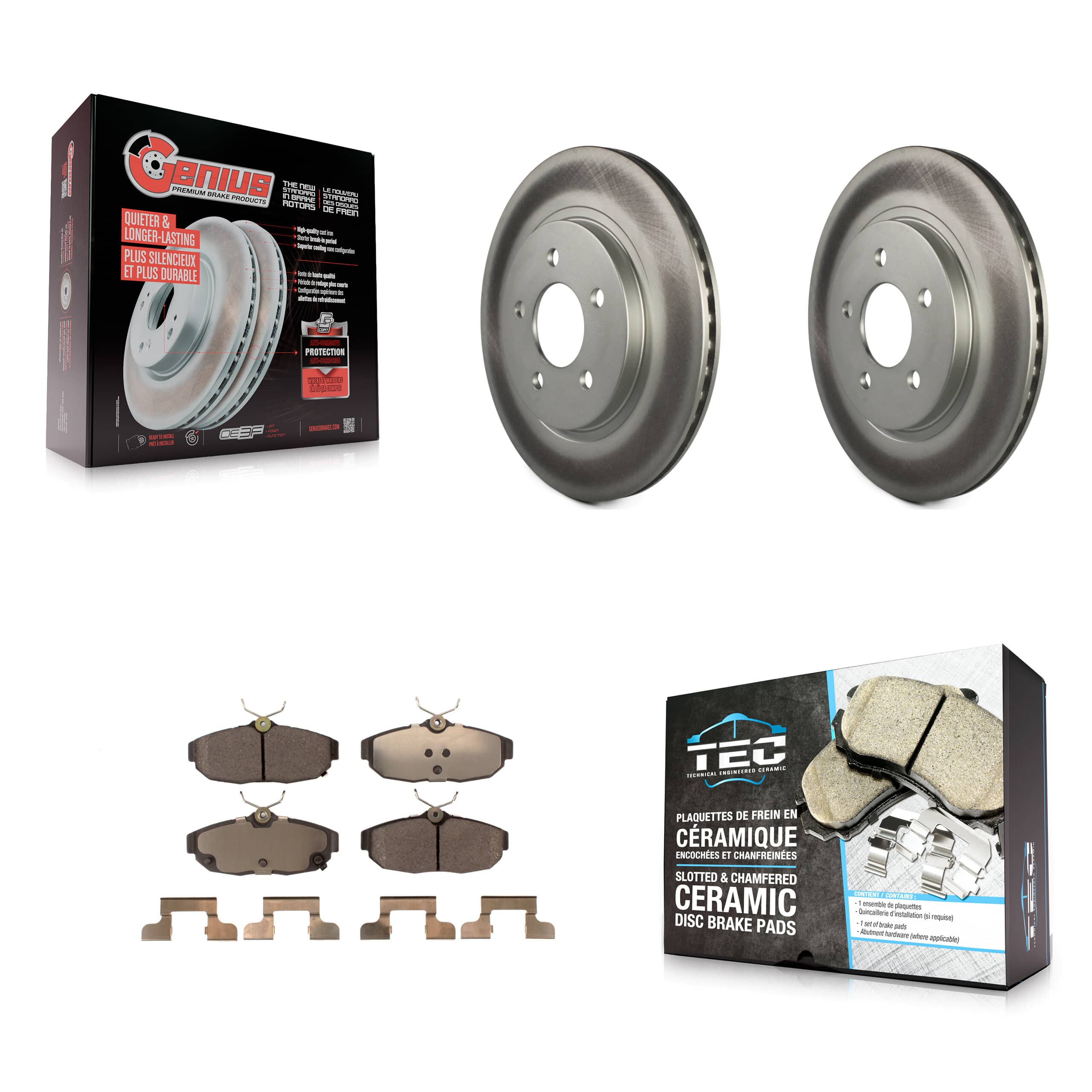 Transit Auto - KGT-101357 - Rear Disc Brake Kits