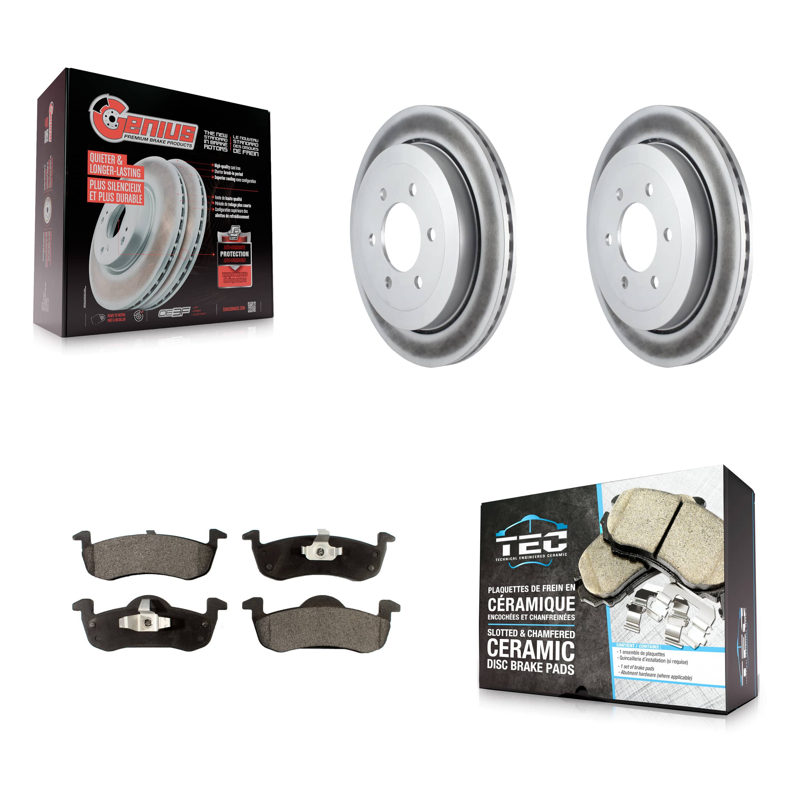 Transit Auto - KGT-101367 - Rear Disc Brake Kits