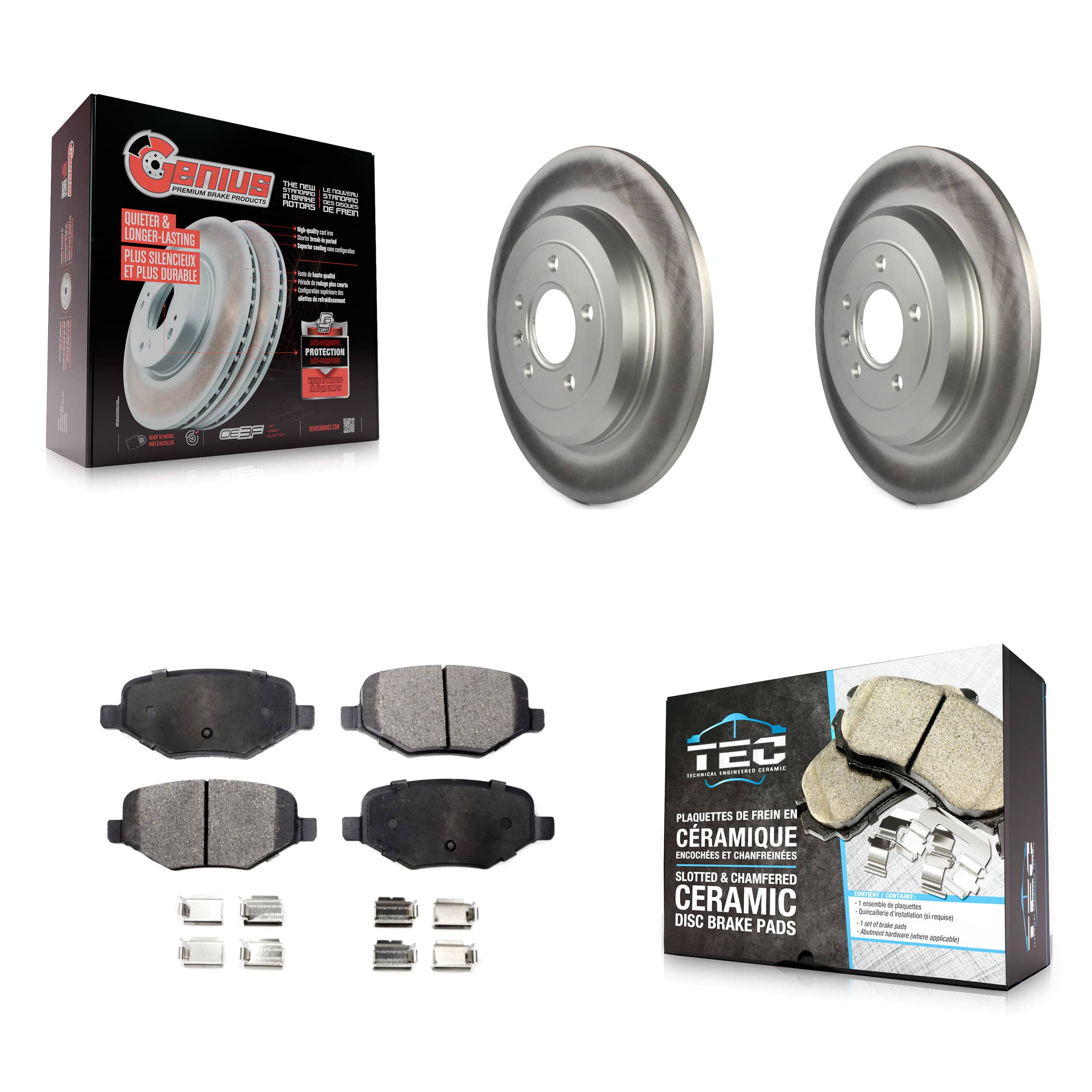 Transit Auto - KGT-101371 - Rear Disc Brake Kits
