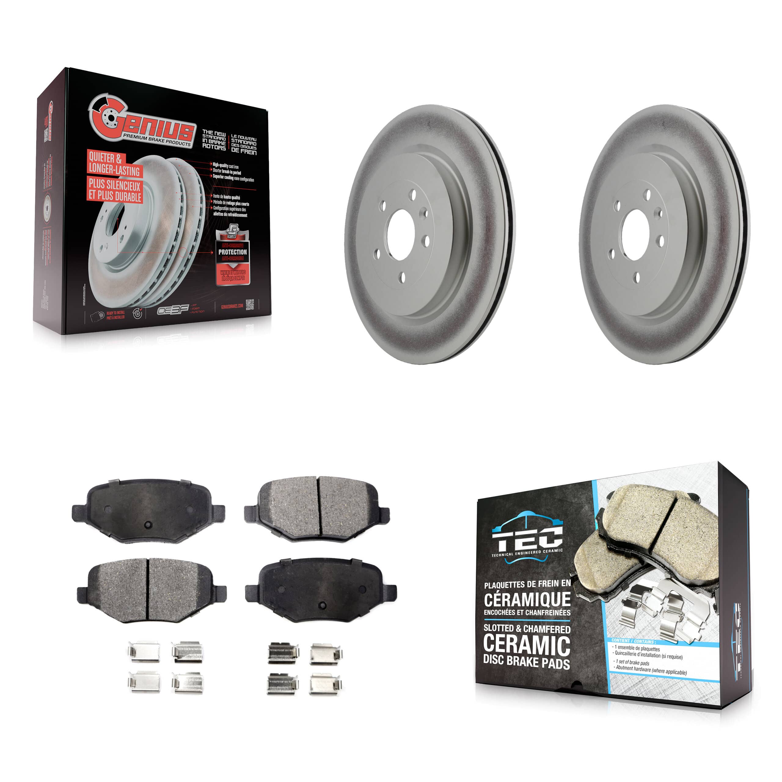 Transit Auto - KGT-101377 - Rear Disc Brake Kits