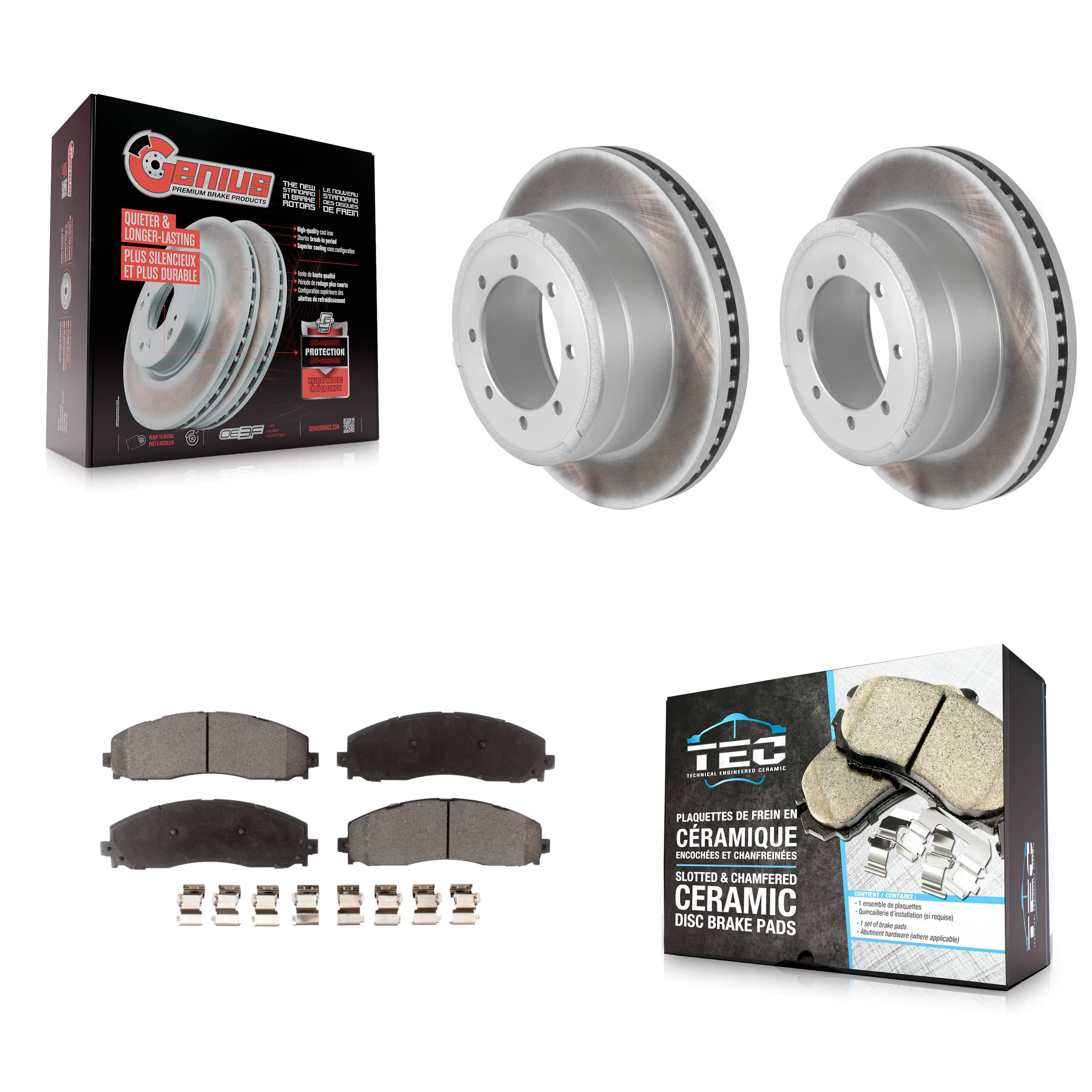 Transit Auto - KGT-101383 - Rear Disc Brake Kits