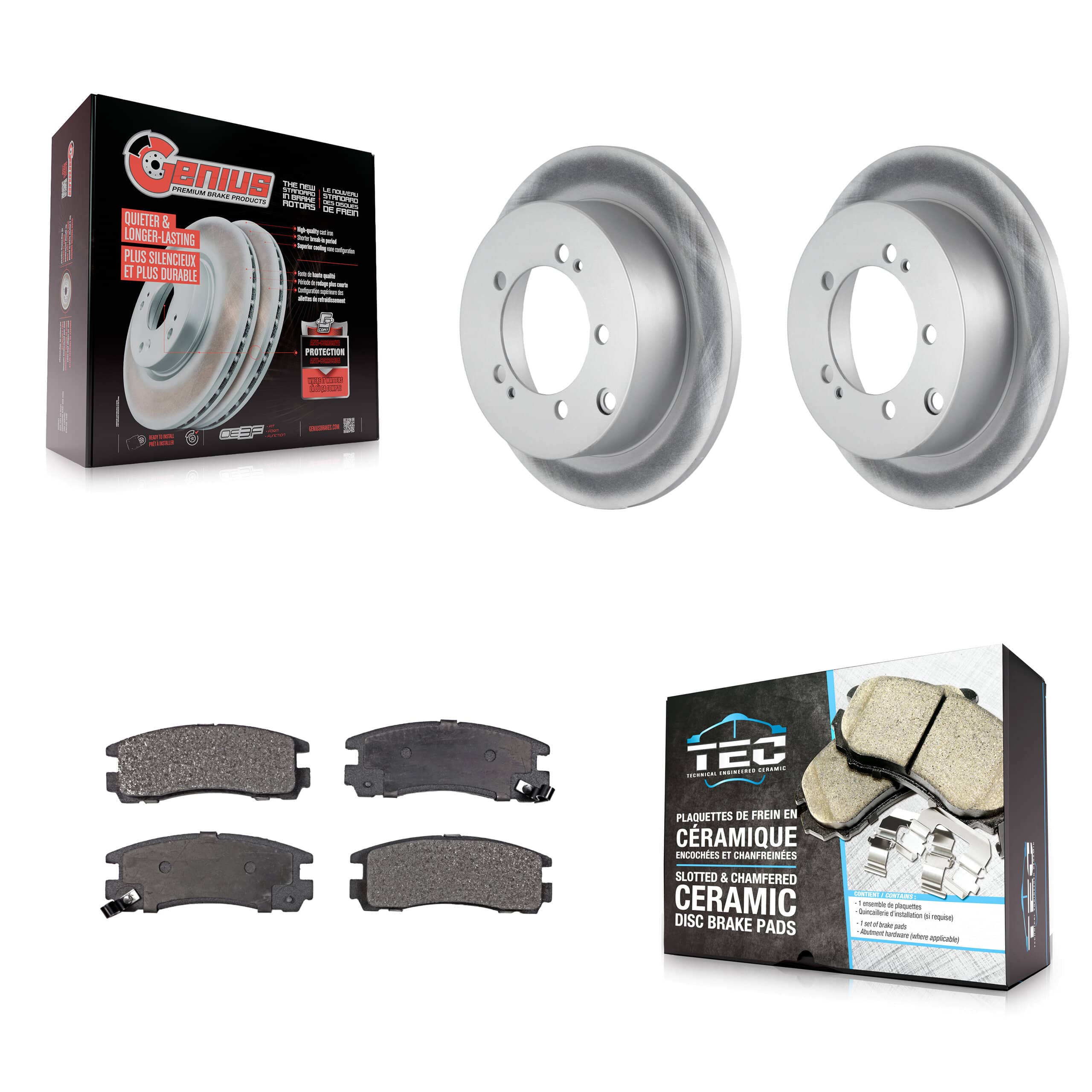 Transit Auto - KGT-101389 - Rear Disc Brake Kits