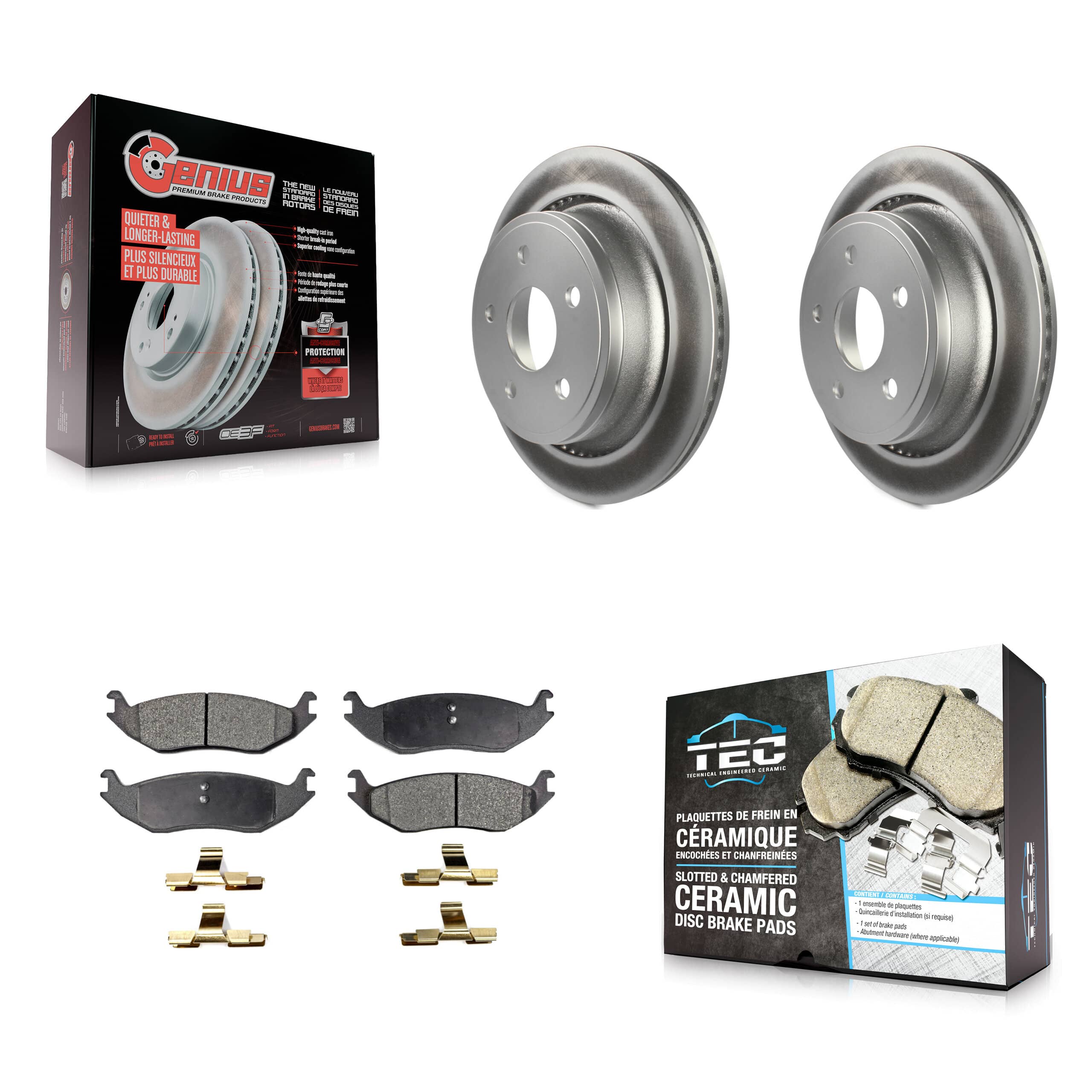 Transit Auto - KGT-101394 - Rear Disc Brake Kits