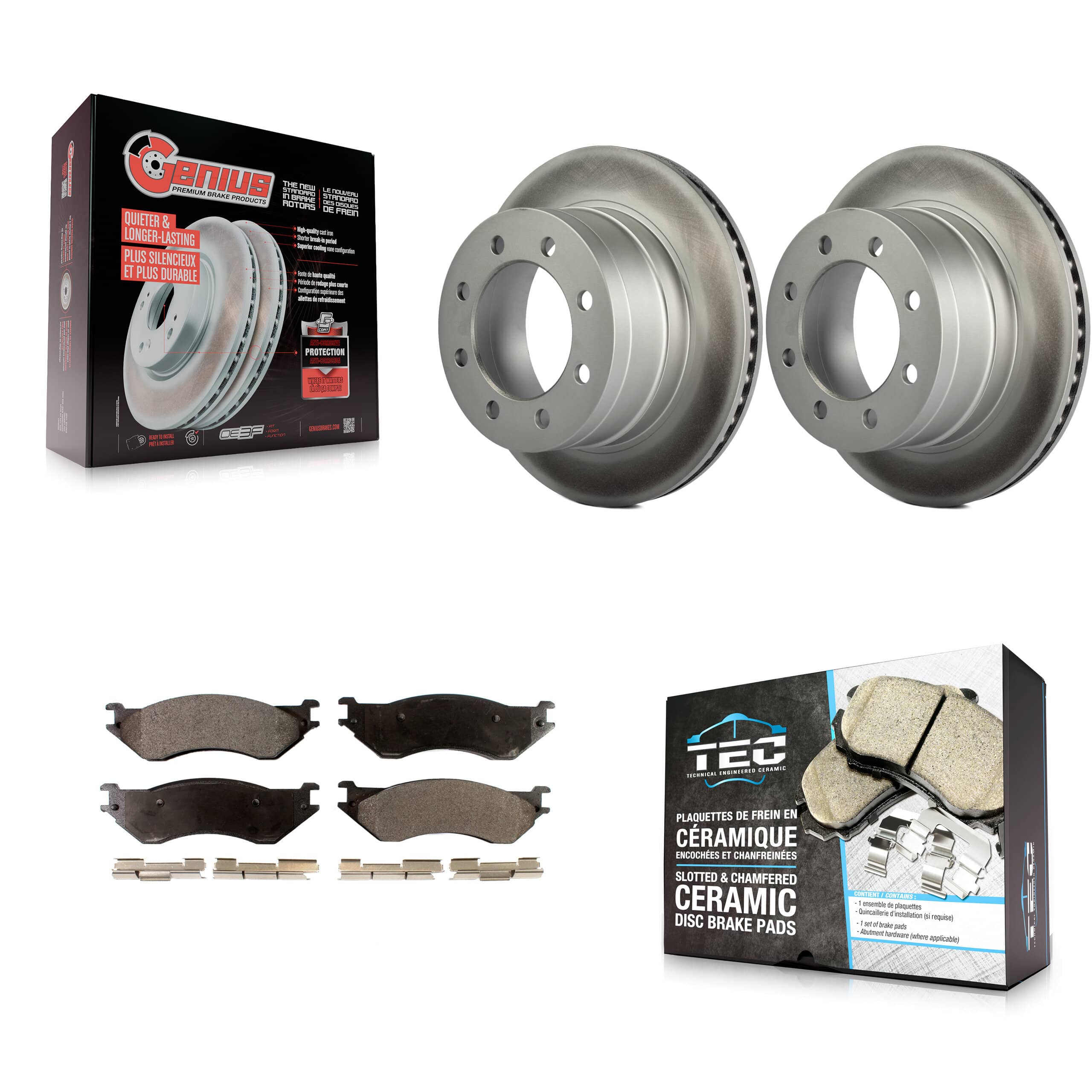 Transit Auto - KGT-101396 - Rear Disc Brake Kits