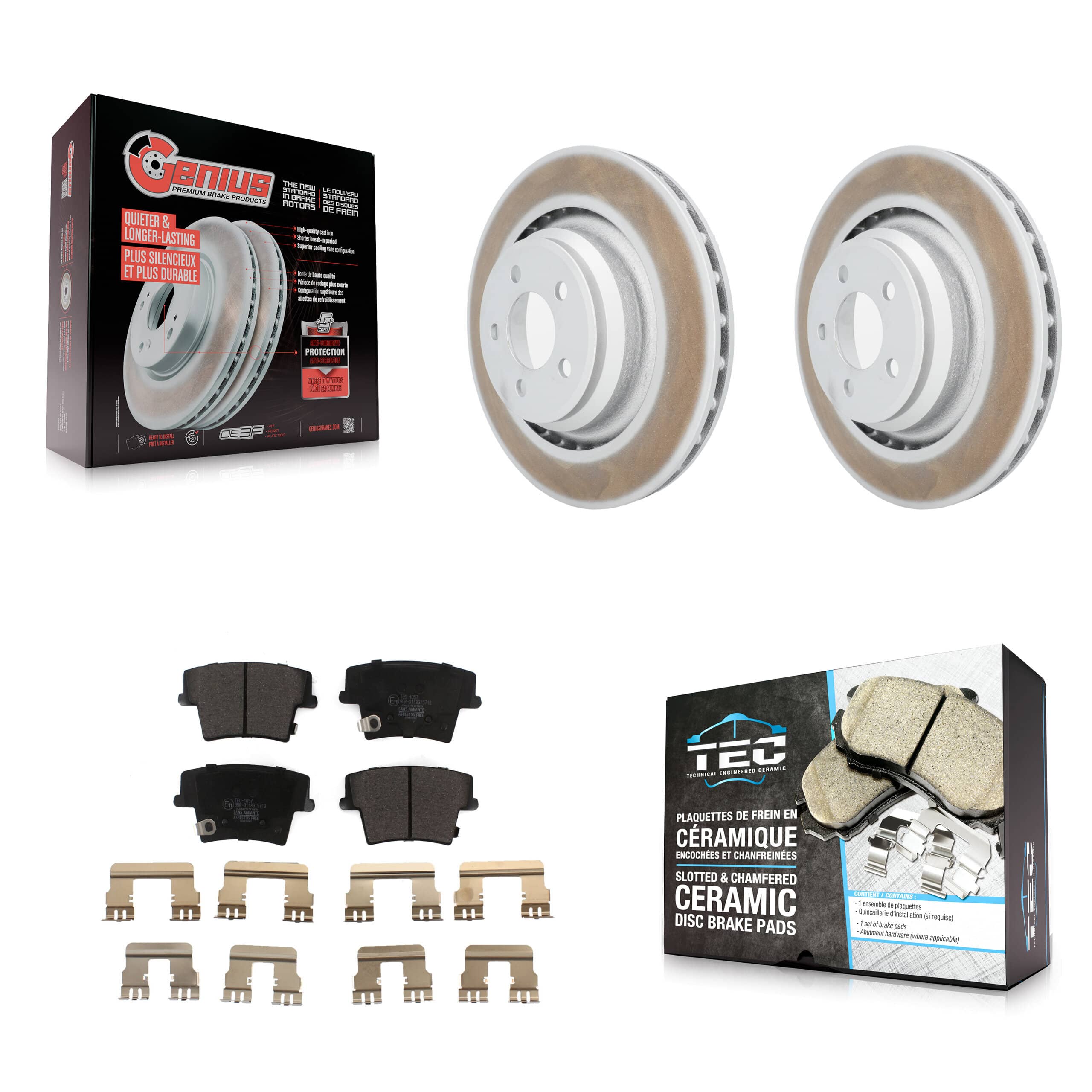 Transit Auto - KGT-101403 - Rear Disc Brake Kits