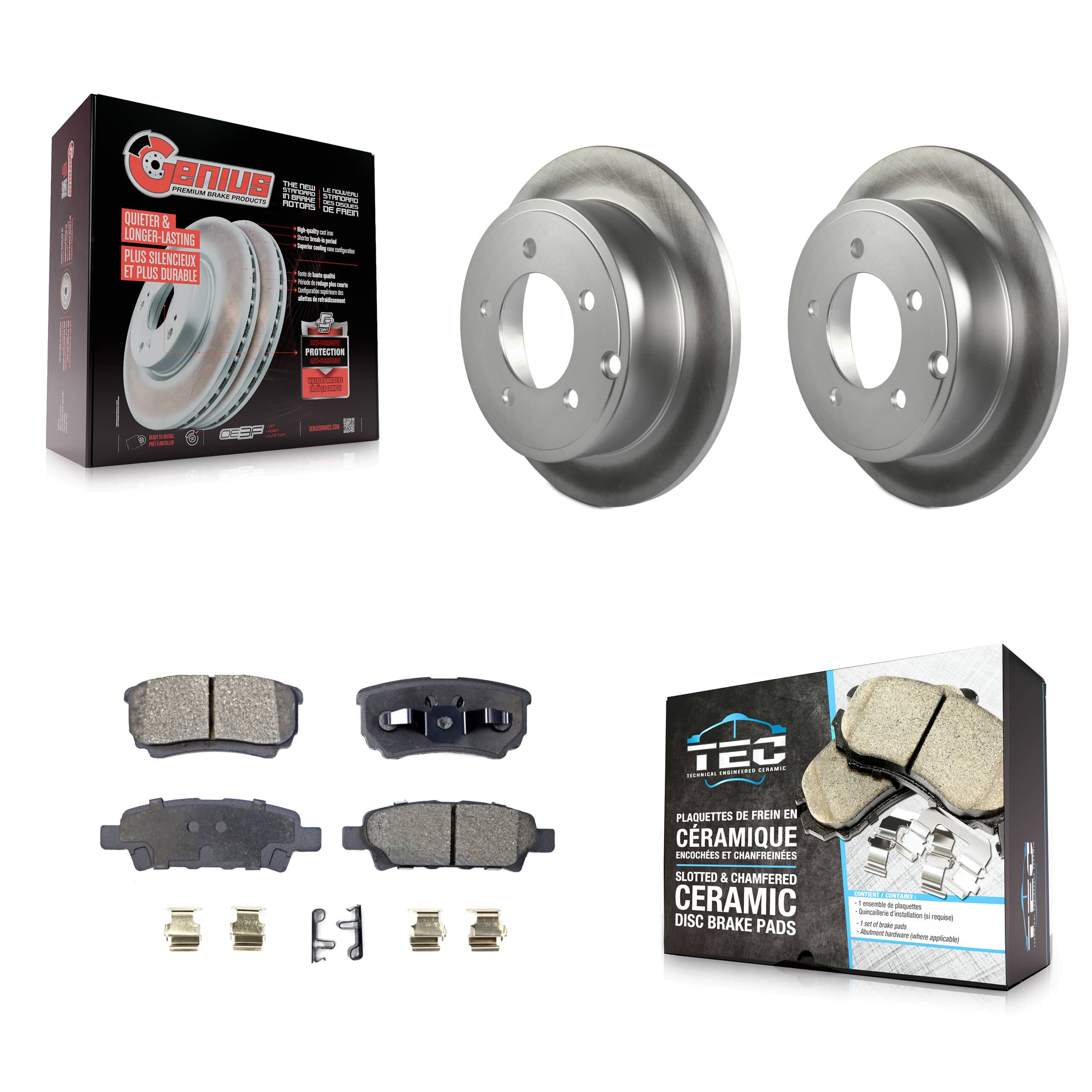 Transit Auto - KGT-101405 - Rear Disc Brake Kits