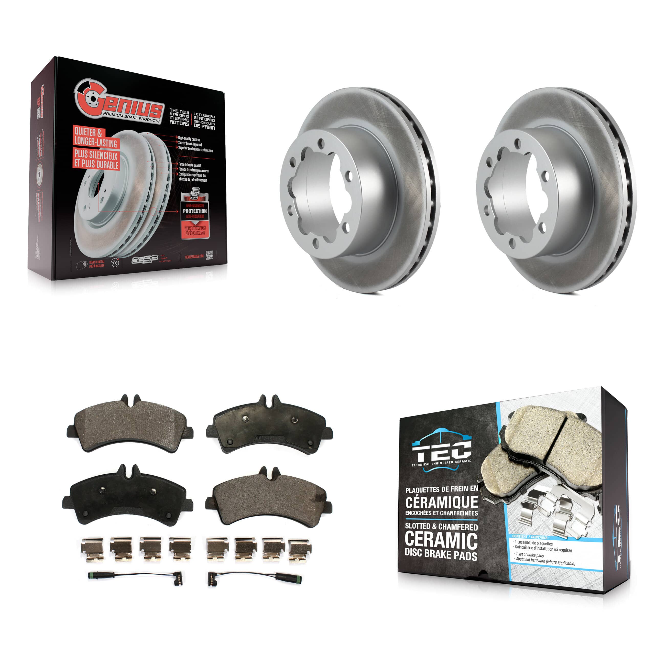 Transit Auto - KGT-101411 - Rear Disc Brake Kits