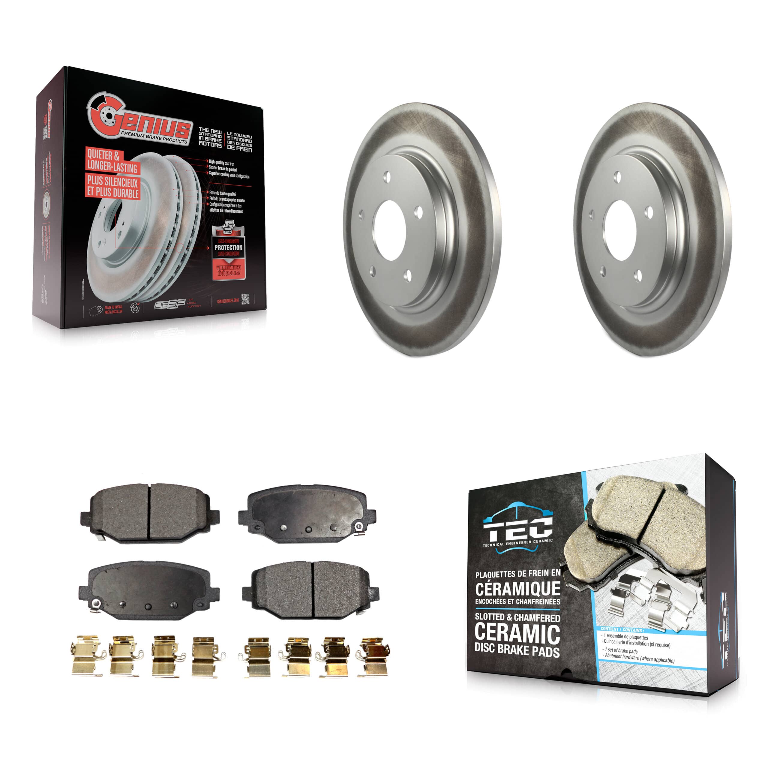 Transit Auto - KGT-101415 - Rear Disc Brake Kits