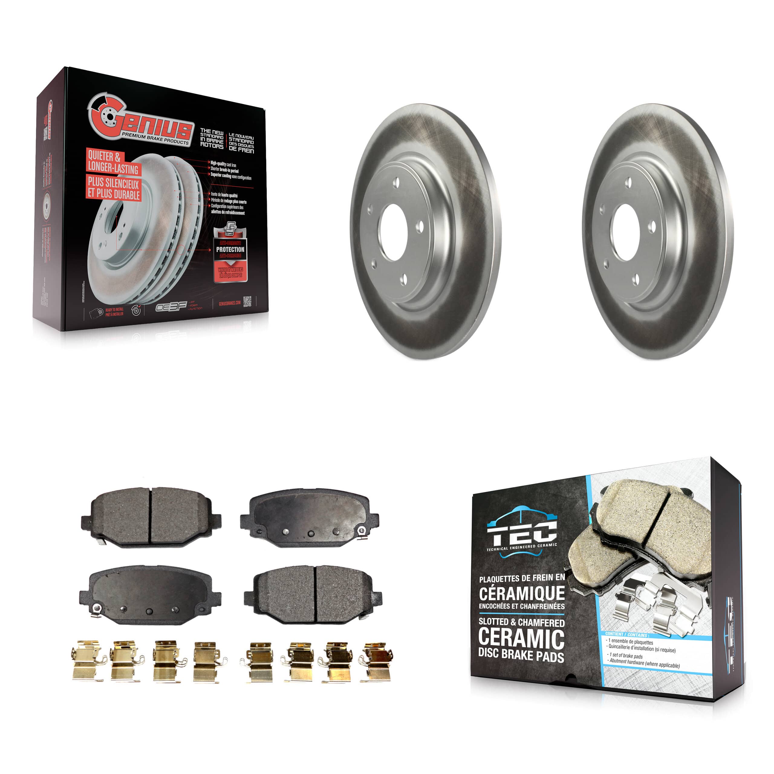 Transit Auto - KGT-101422 - Rear Disc Brake Kits